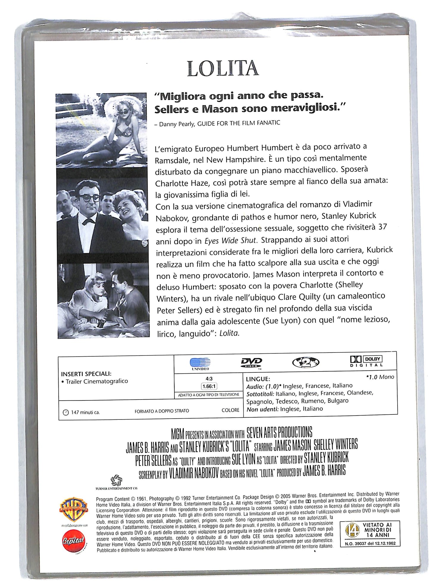 EBOND Lolita EDITORIALE DVD DB584805