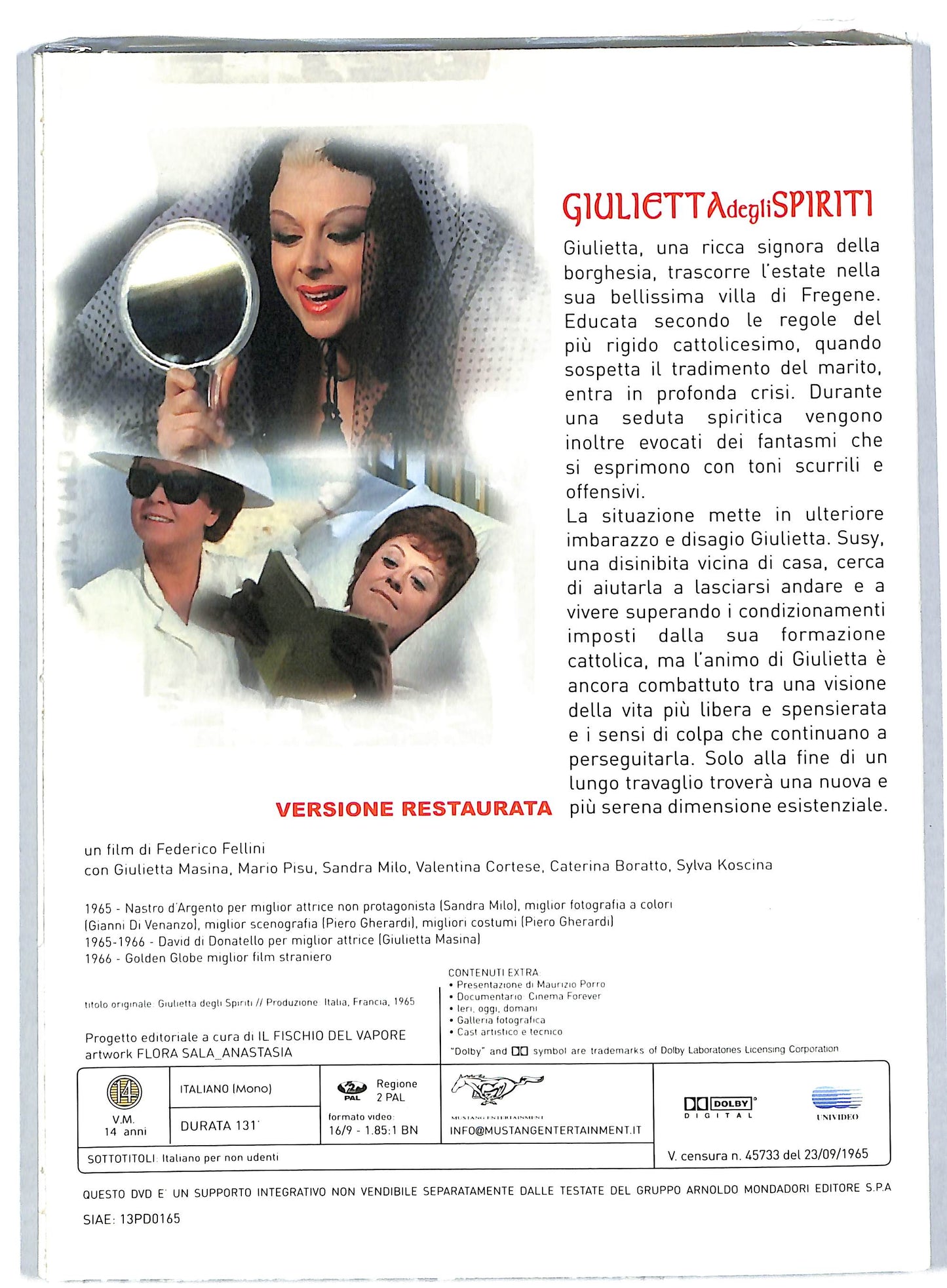 EBOND Giulietta degli spiriti EDITORIALE DVD DB584807