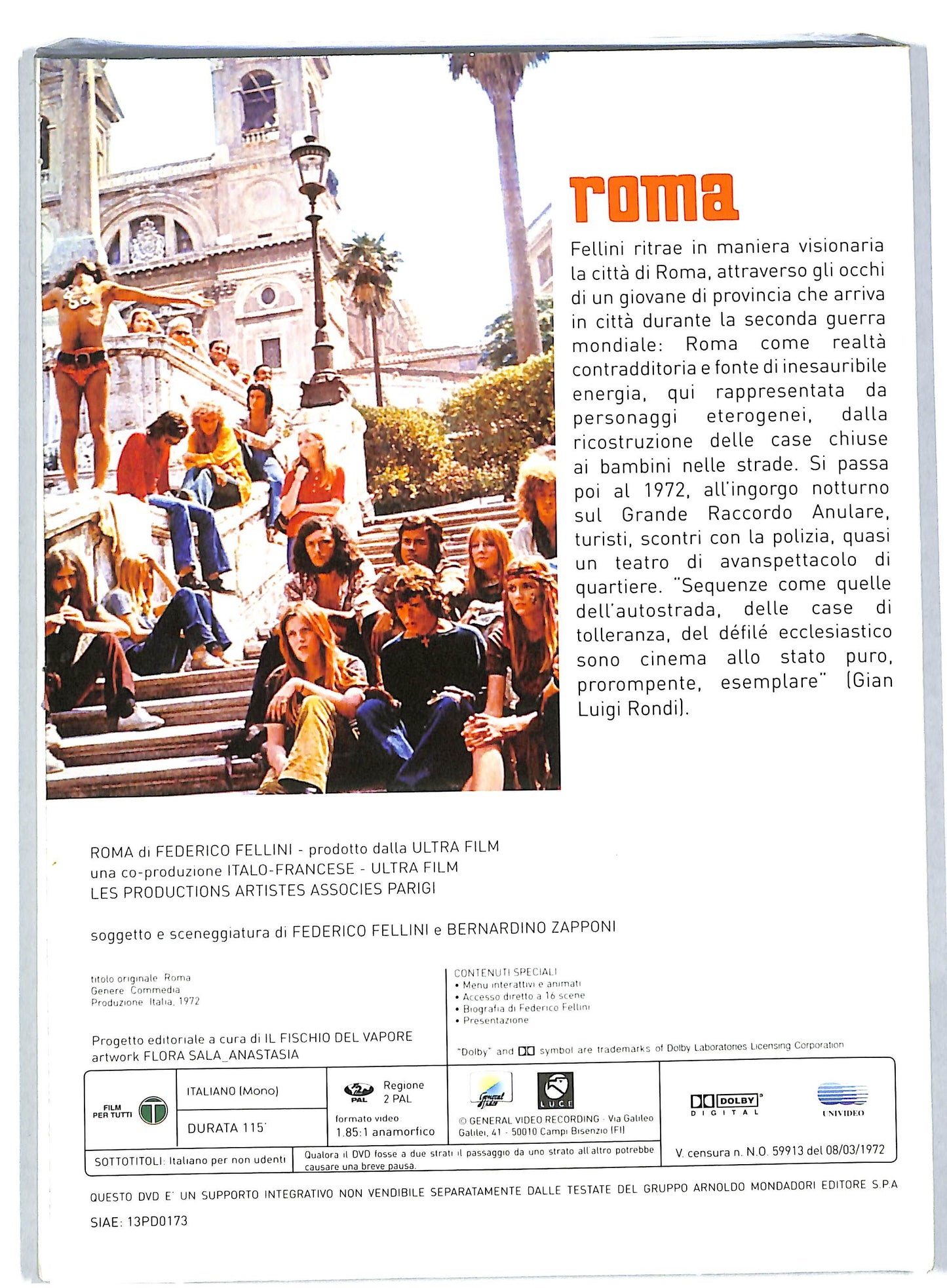 EBOND Roma EDITORIALE DVD DB584846