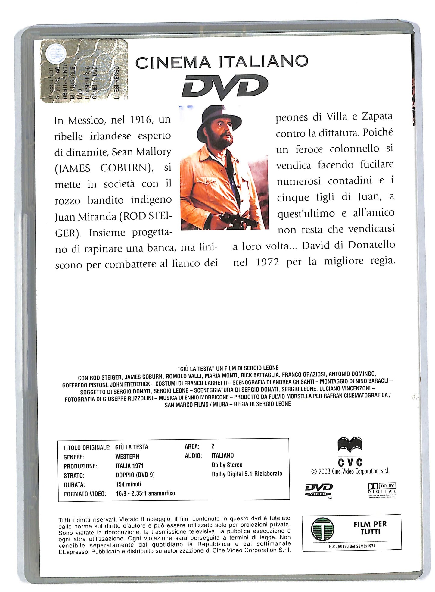 EBOND Giu la testa EDITORIALE DVD DB584859