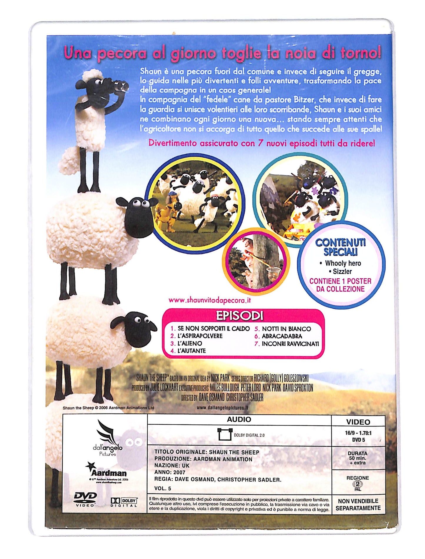 EBOND Shaun vita da pecora abracadabra DVD DB585113