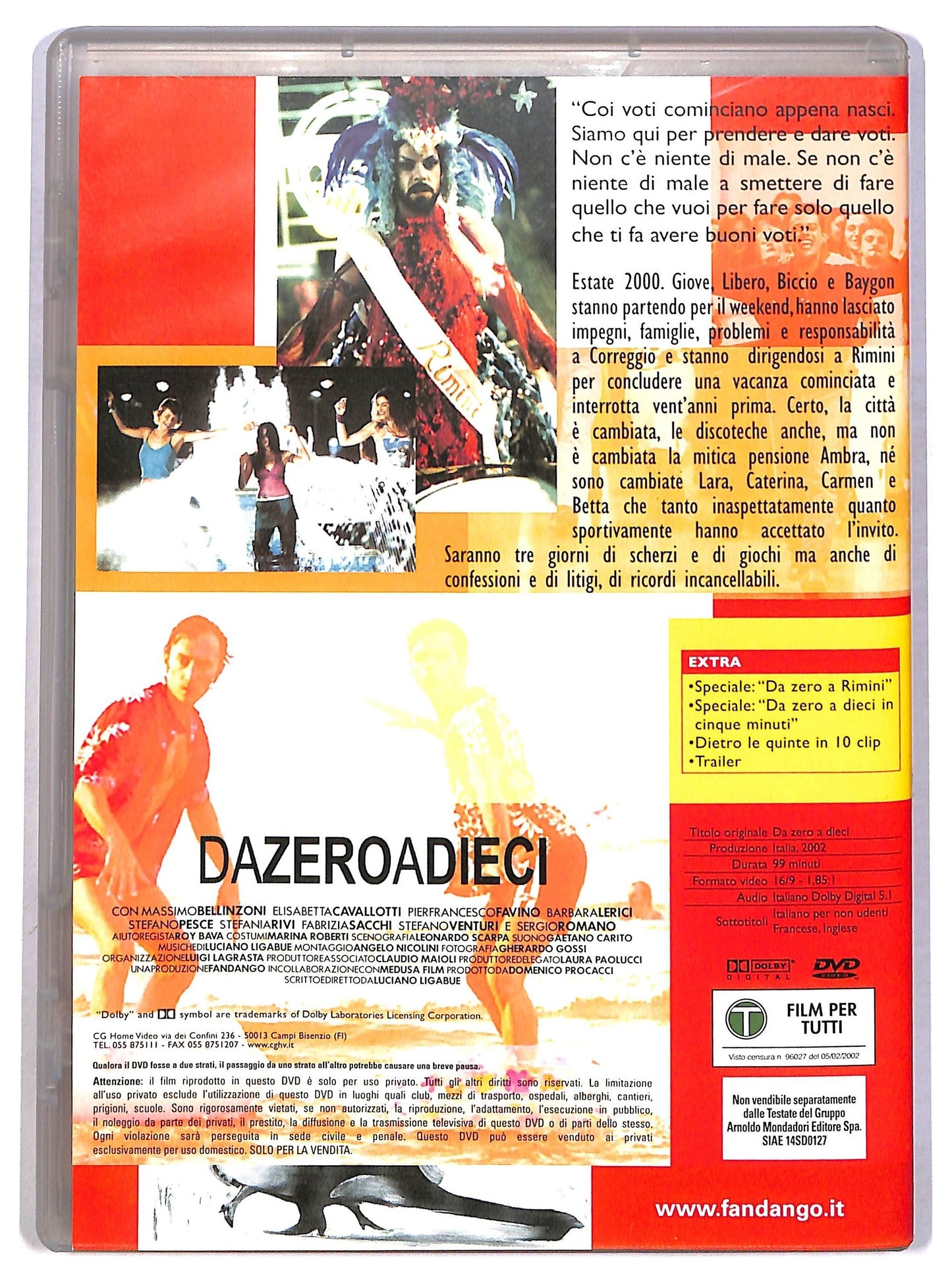 EBOND Da Zero A Dieci EDITORIALE DVD DB585128