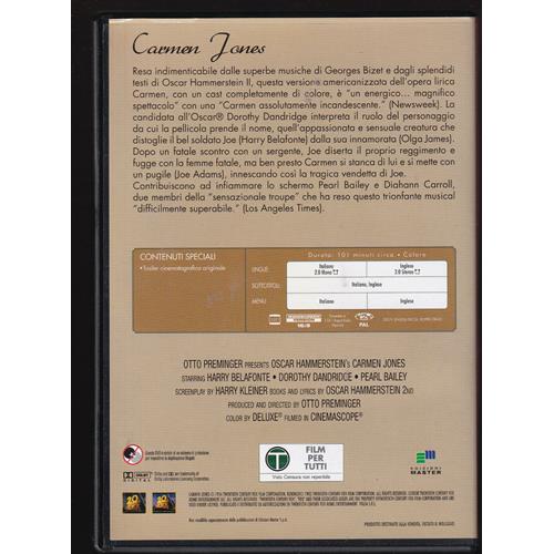 EBOND Carmen Jones Editoriale Ed.master DVD DB585163
