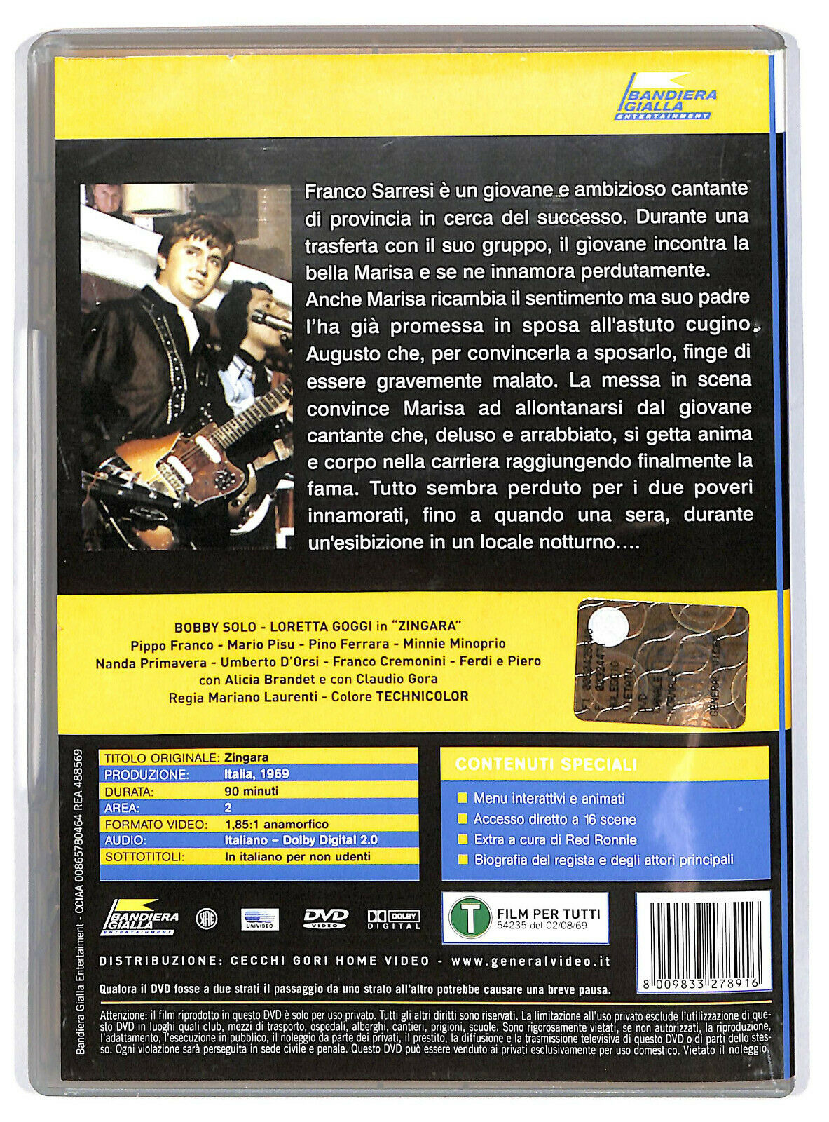 EBOND Zingara (film 1969) DVD DB585401