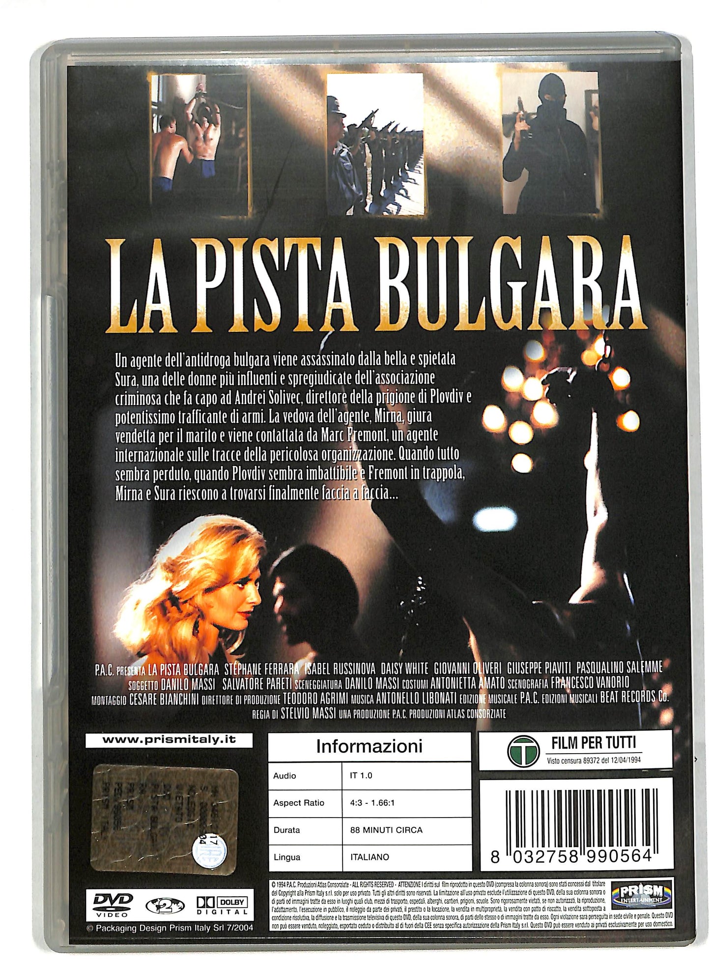 EBOND La pista bulgara DVD DB585628