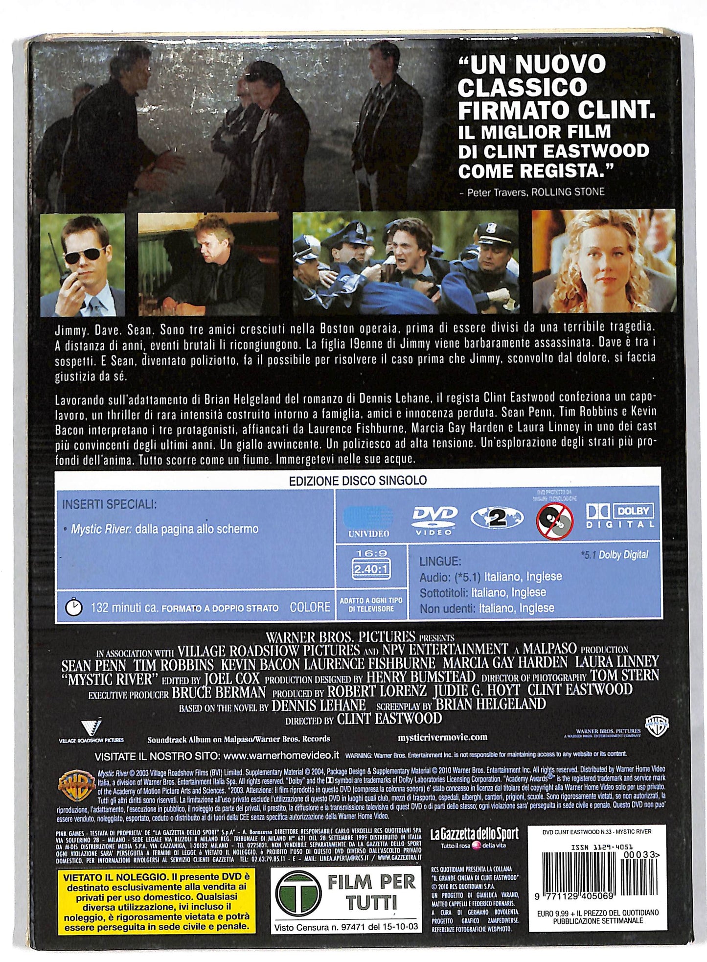 EBOND Mystic River EDITORIALE DVD DB585654