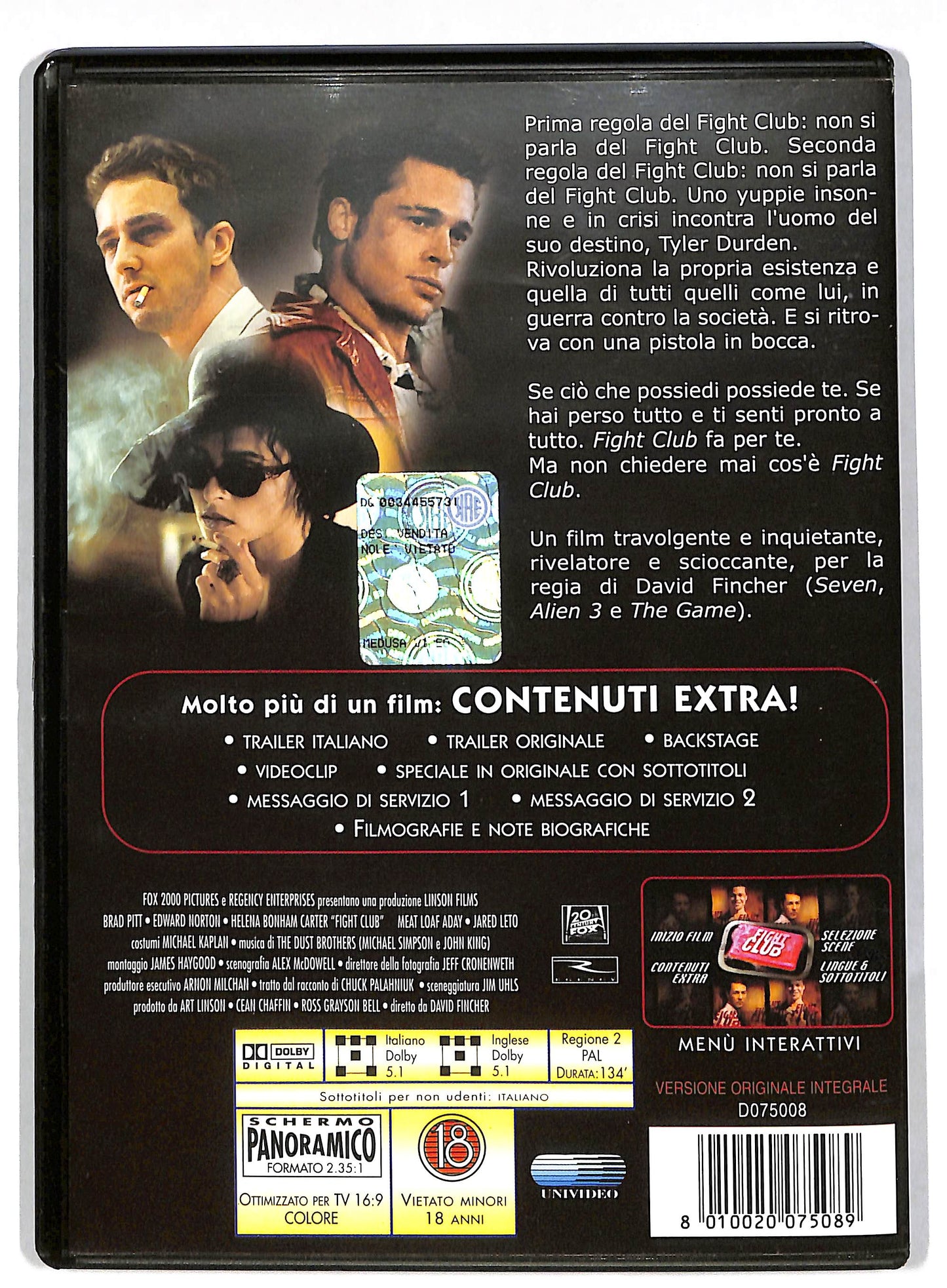 EBOND Fight Club DVD DB585656