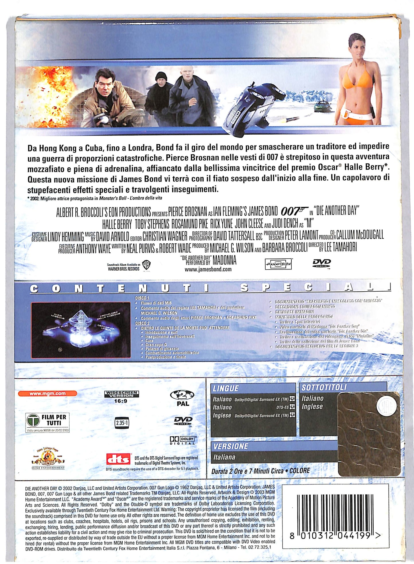 EBOND 007 - La morte puo attendere SLIPCASE EDIZIONE SPECIALE DVD DB585662