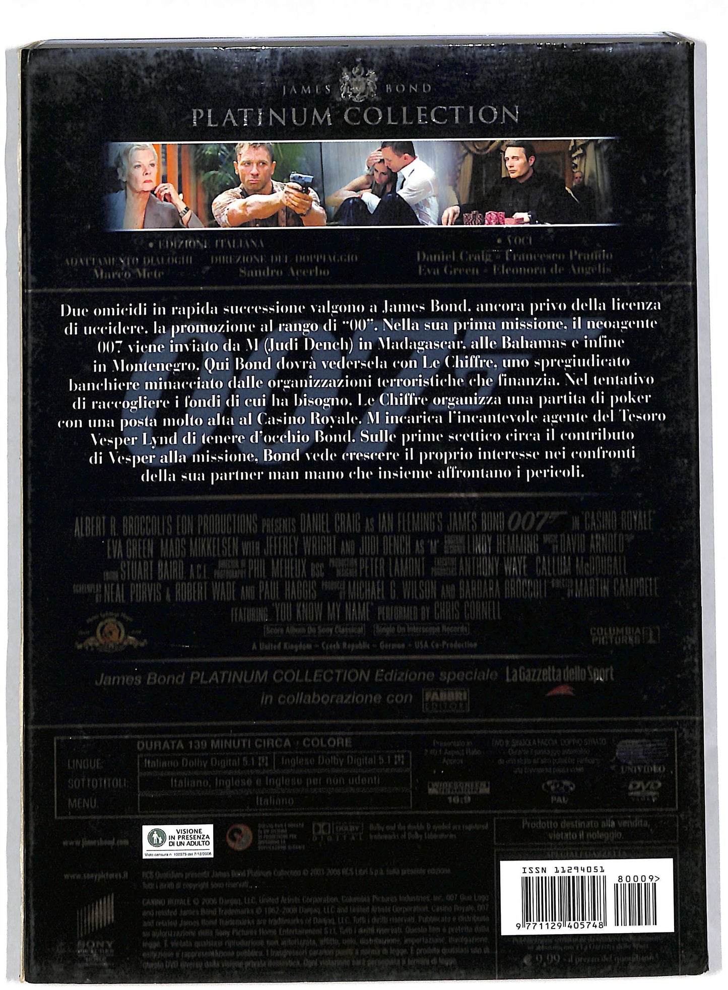 EBOND 007 - Casino Royale EDITORIALE DVD DB585663