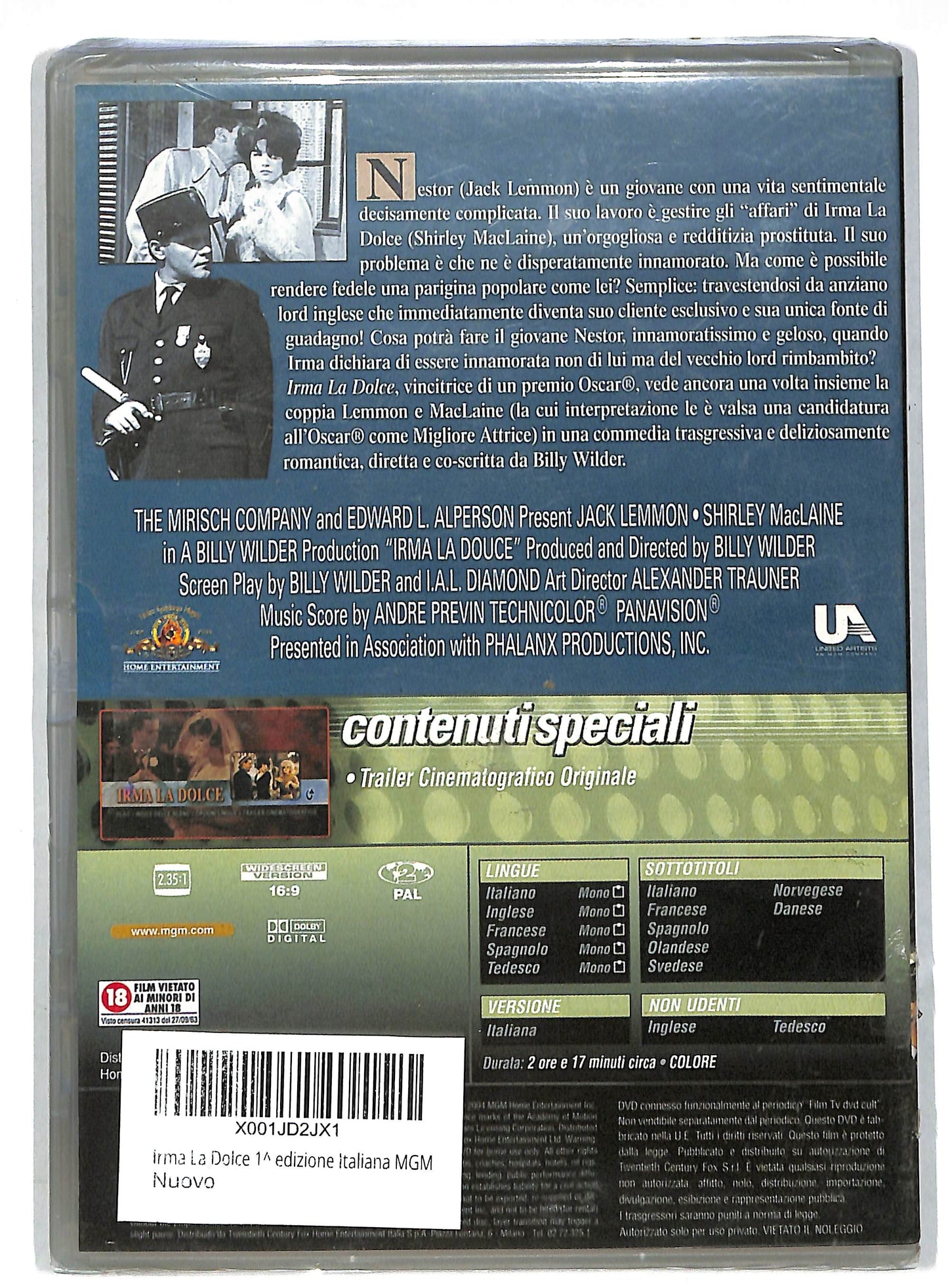 EBOND Irma la dolce EDITORIALE DVD DB586615
