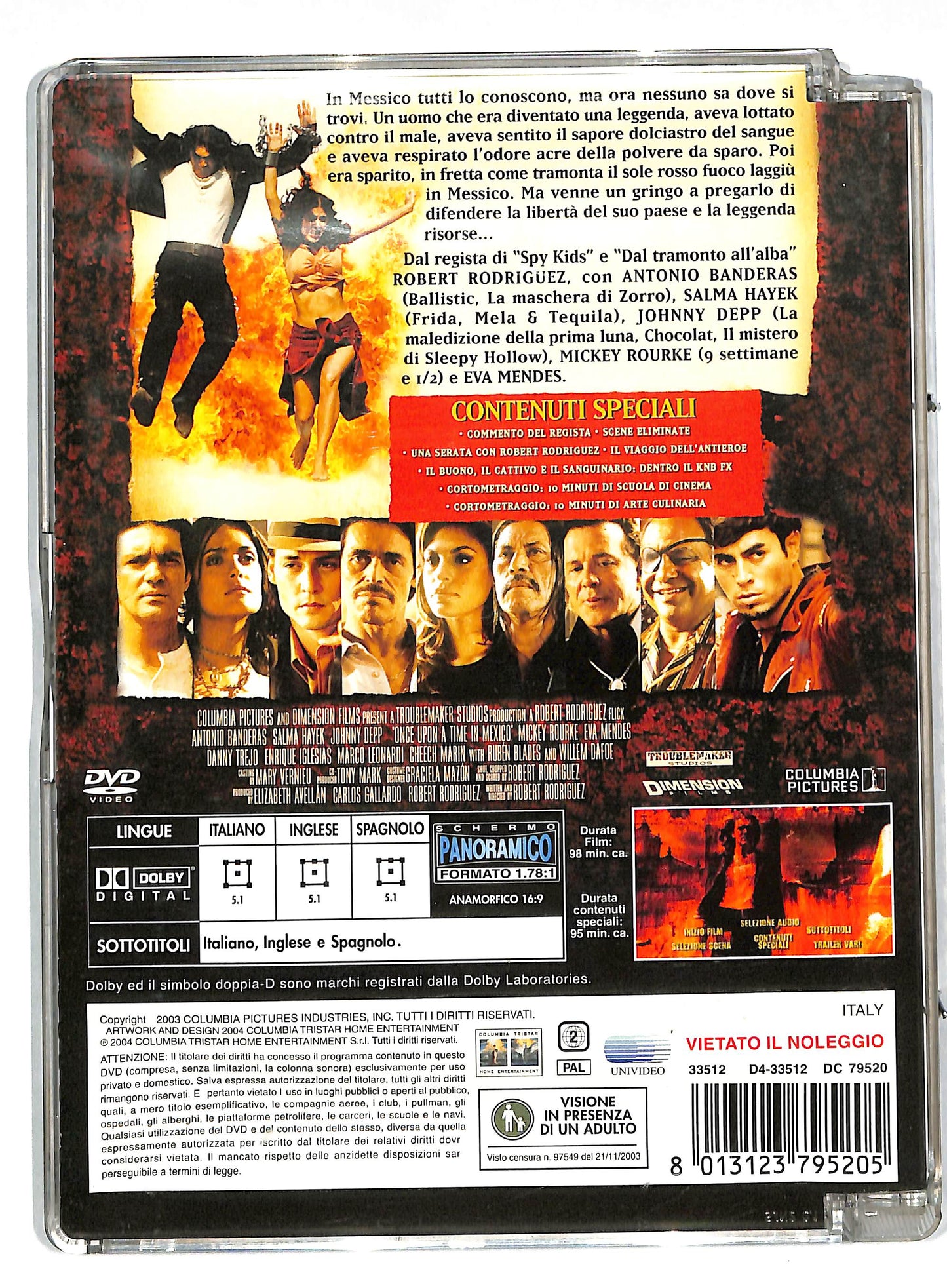 EBOND C'era una volta in messico SJB DVD DB586654