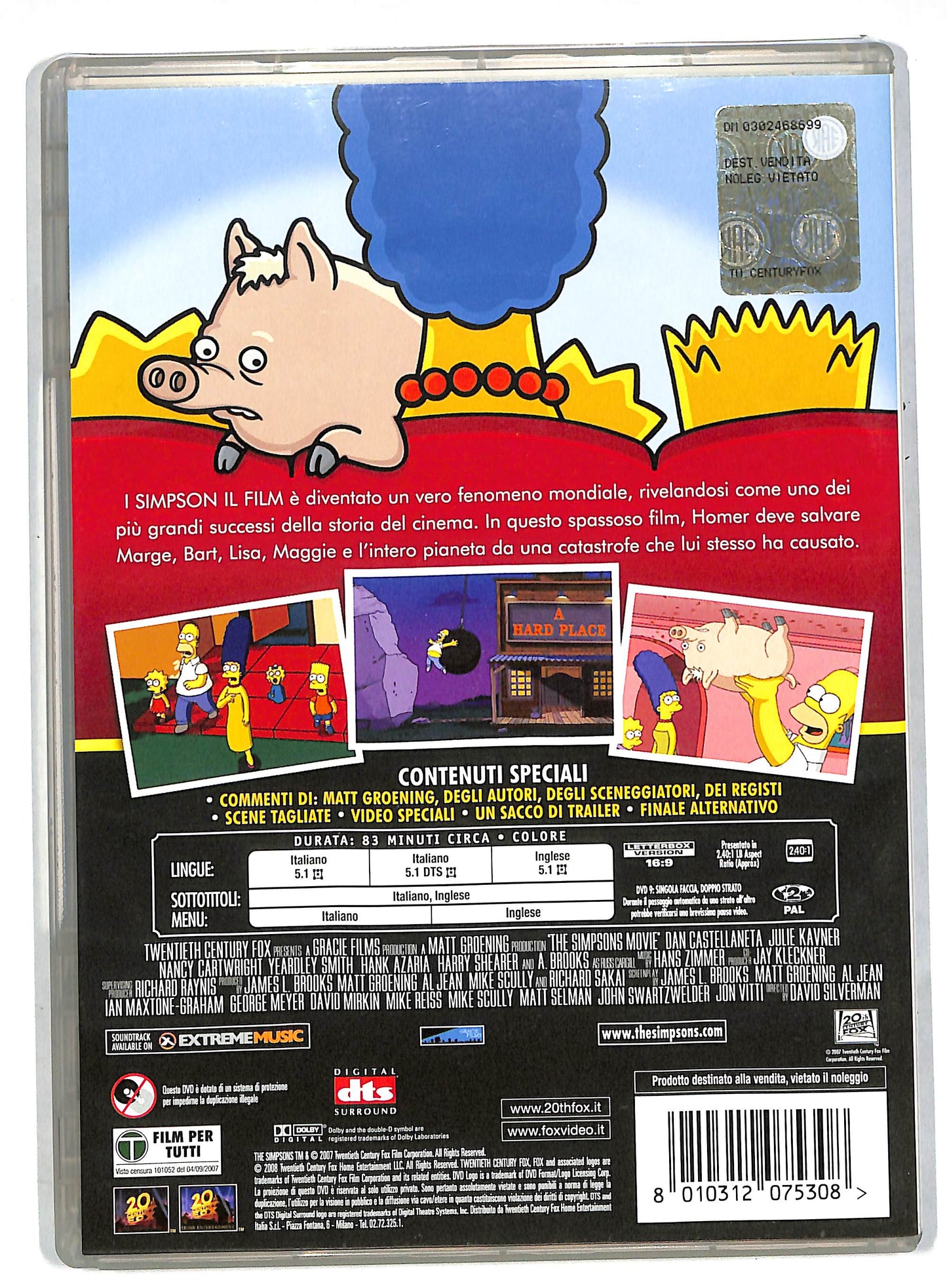 EBOND Simpson Il Film DVD DB586658