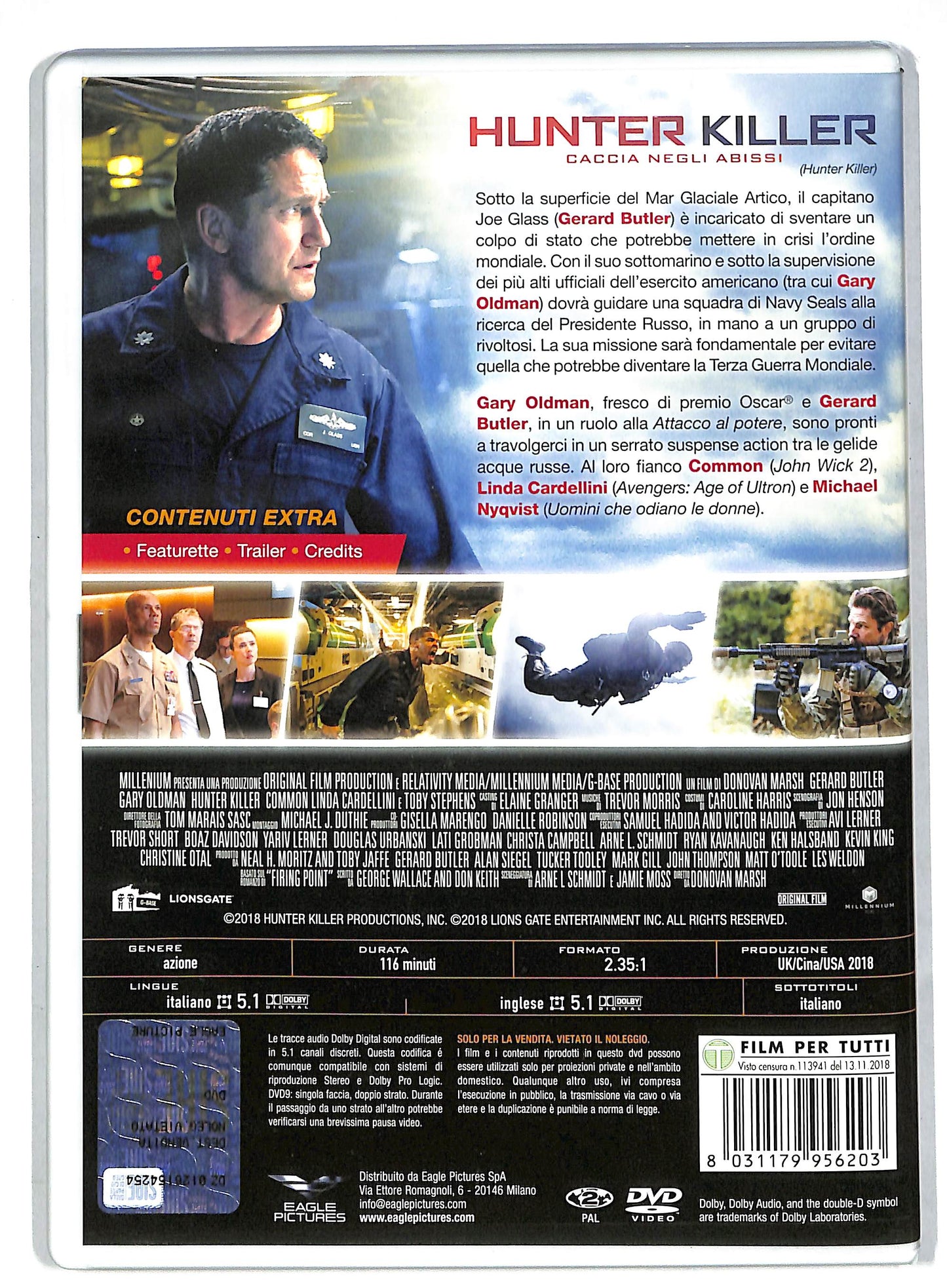 EBOND Hunter Killer - Caccia negli abissi DVD DB586661