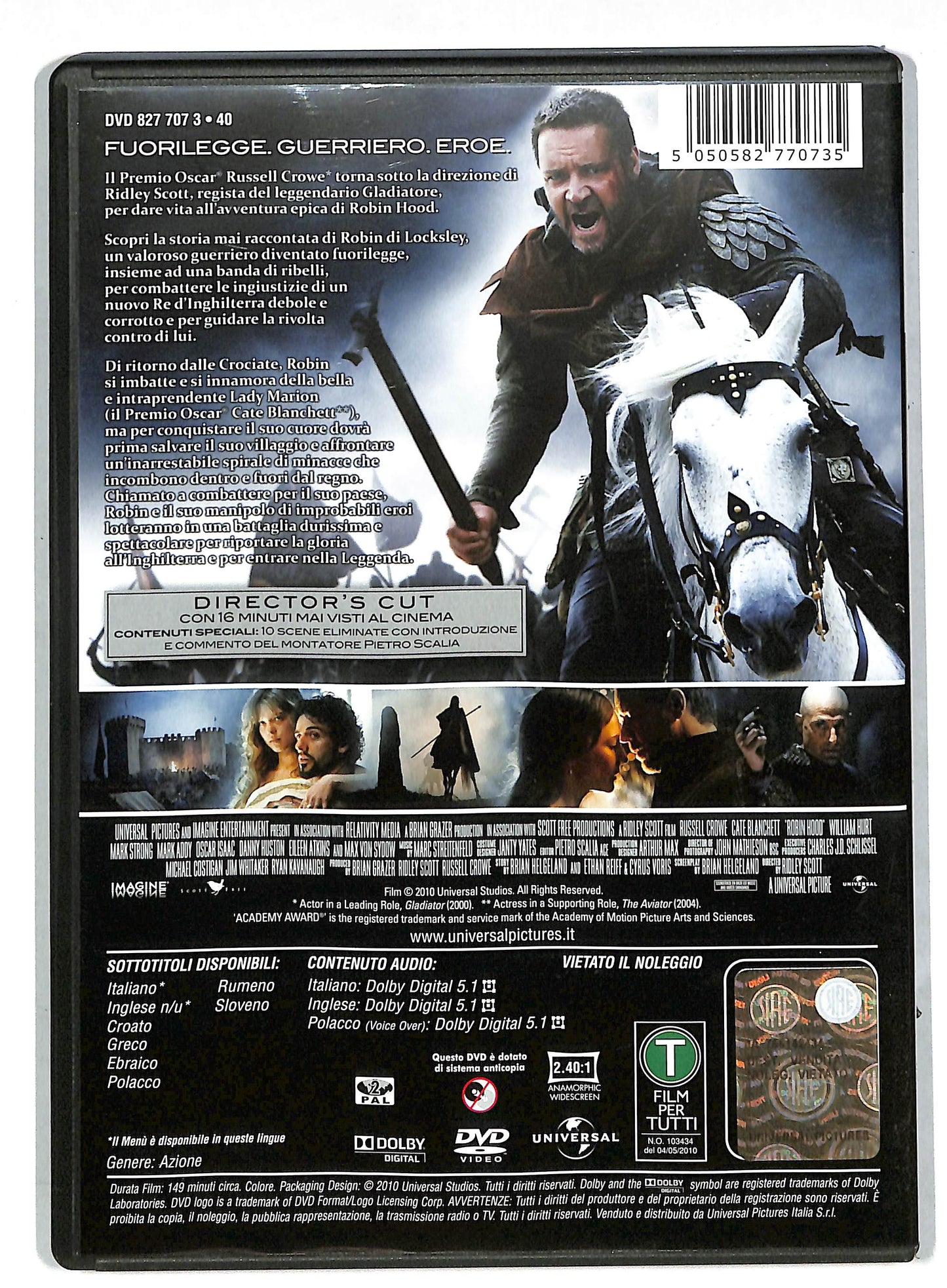 EBOND Robin Hood - Director's Cut DVD DB586664