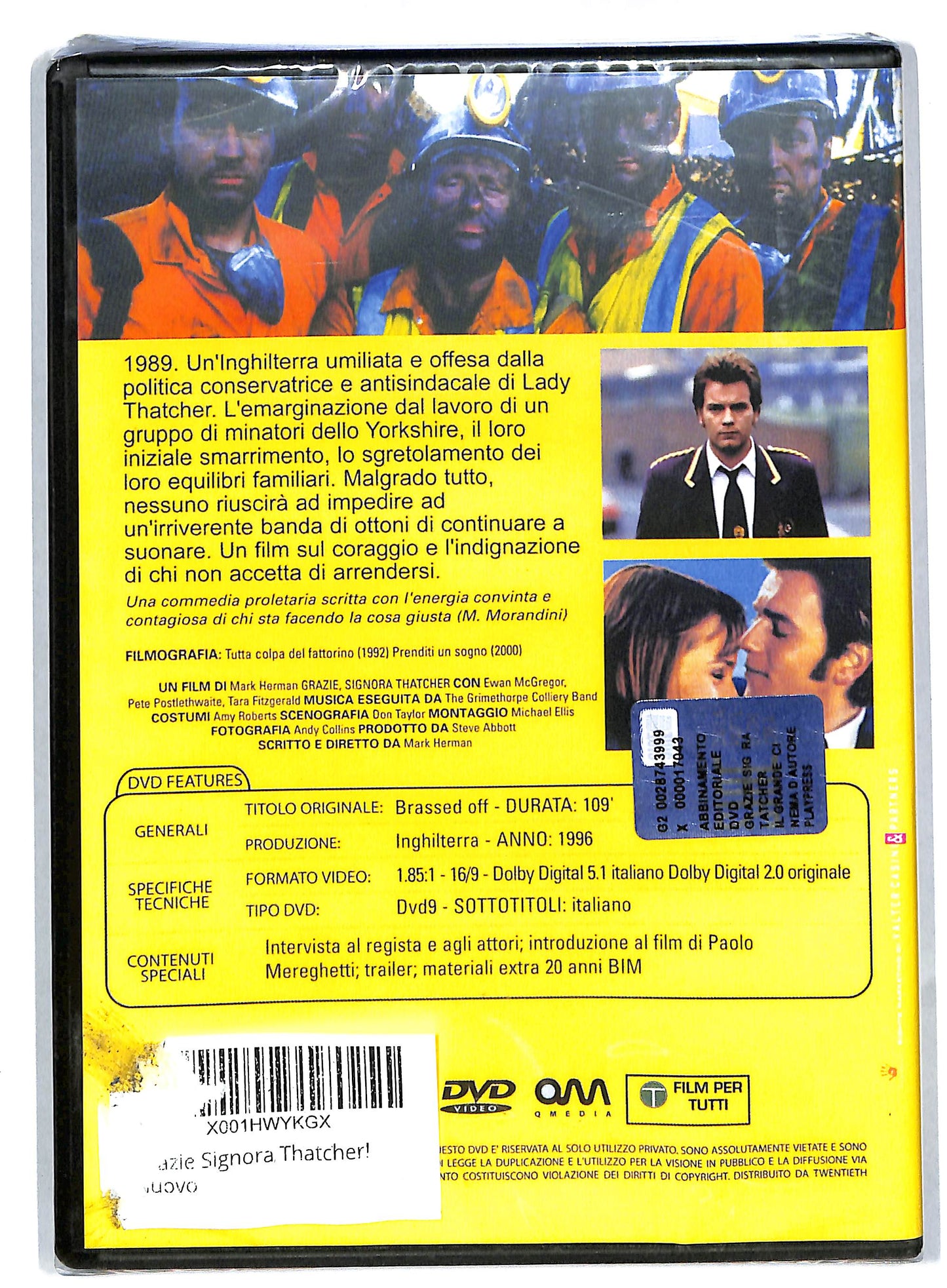 EBOND Grazie signora Thatcher EDITORIALE DVD DB586907