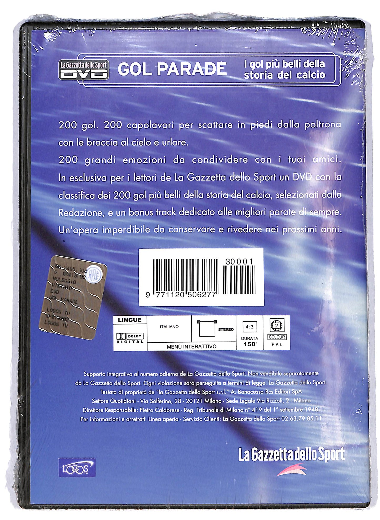 EBOND Gol Parade - I gol piu belli della storia del calcio DVD DB587110