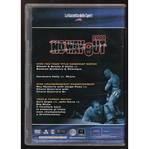 EBOND The Best Of No Way Out 2004 Wwe Editoriale DVD DB587126
