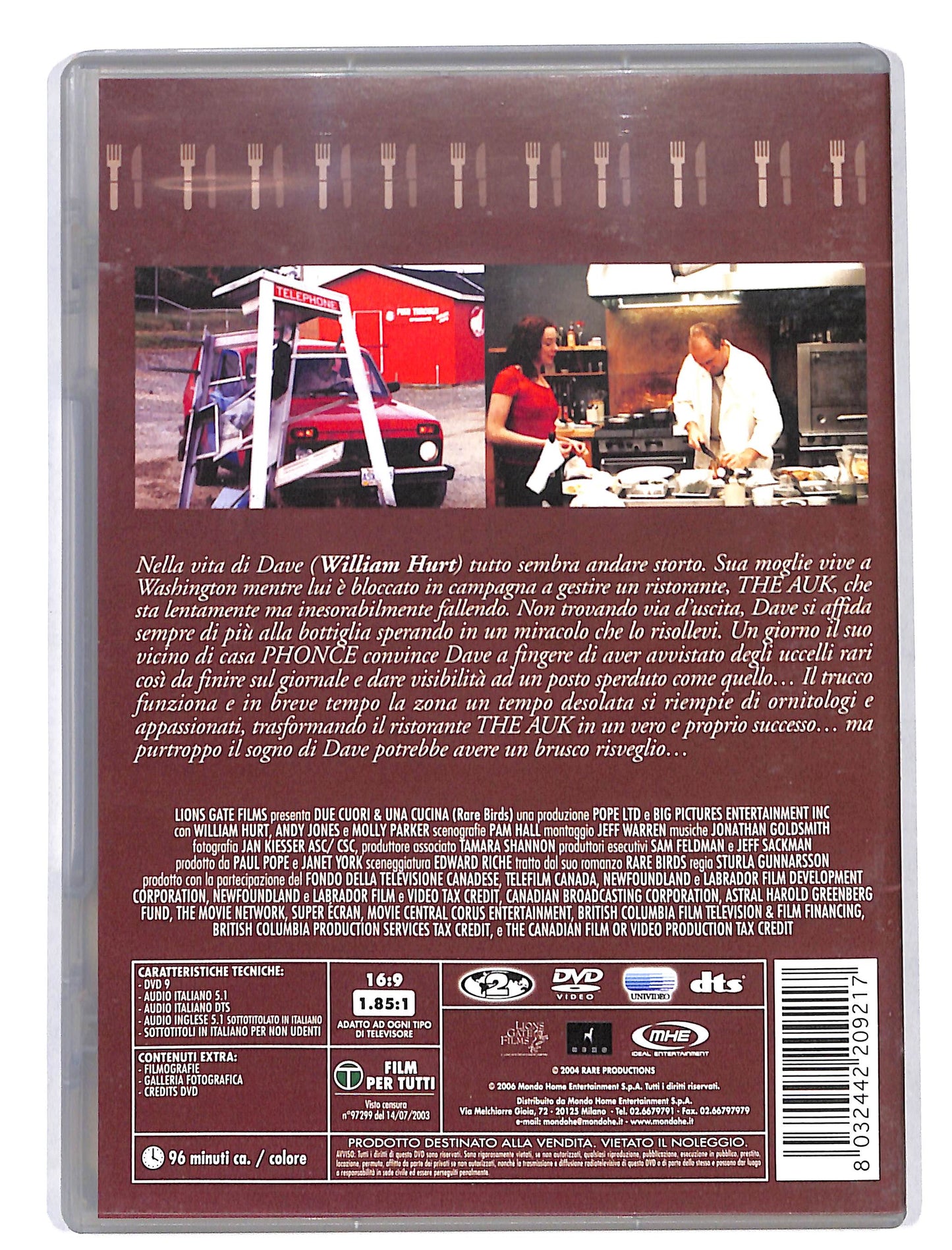 EBOND Due cuori e una cucina DVD DB587135