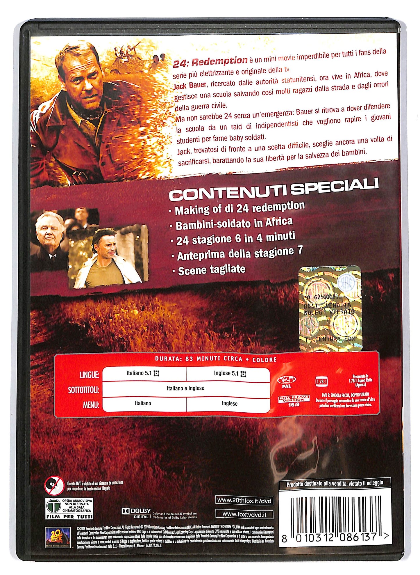 EBOND 24: Redemption DVD DB587161