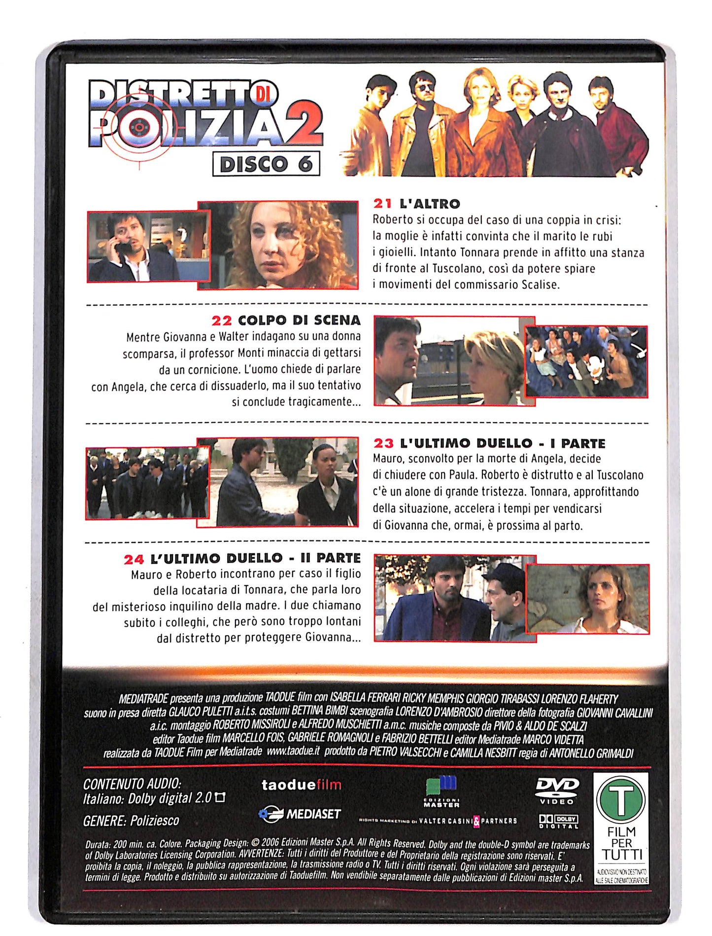 EBOND Distretto di Polizia 2 disco 6 EDITORIALE DVD DB587330