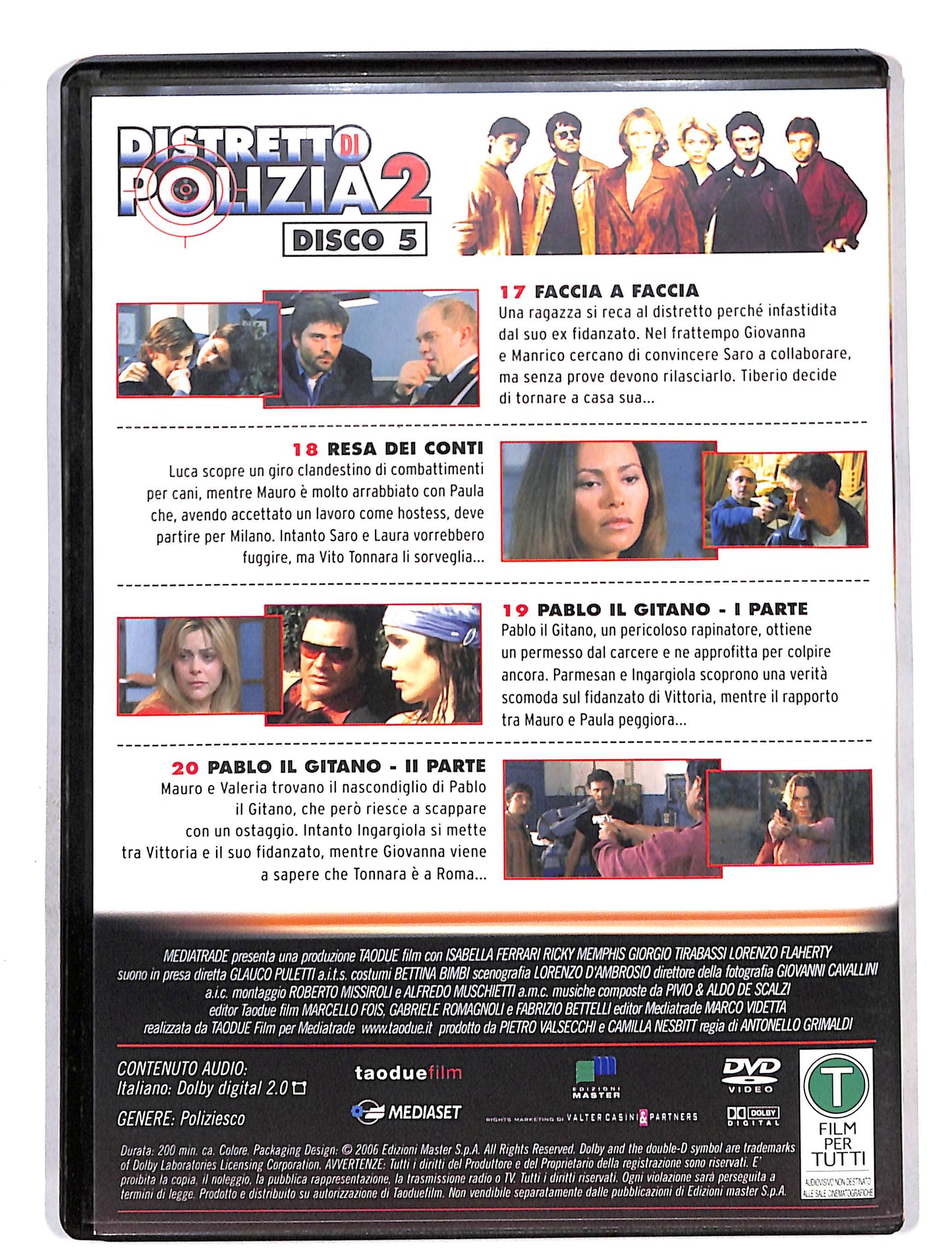 EBOND Distretto di Poliza 2 disco 5 EDITORIALE DVD DB587331
