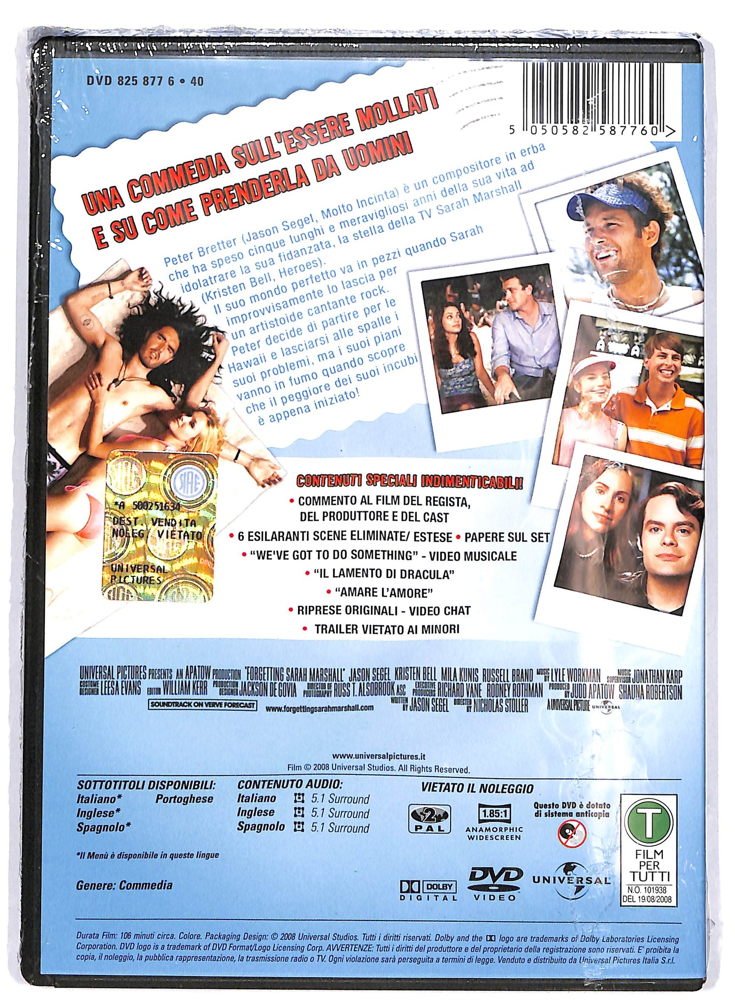 EBOND Non mi scaricare NOLEGGIO DVD DB587602