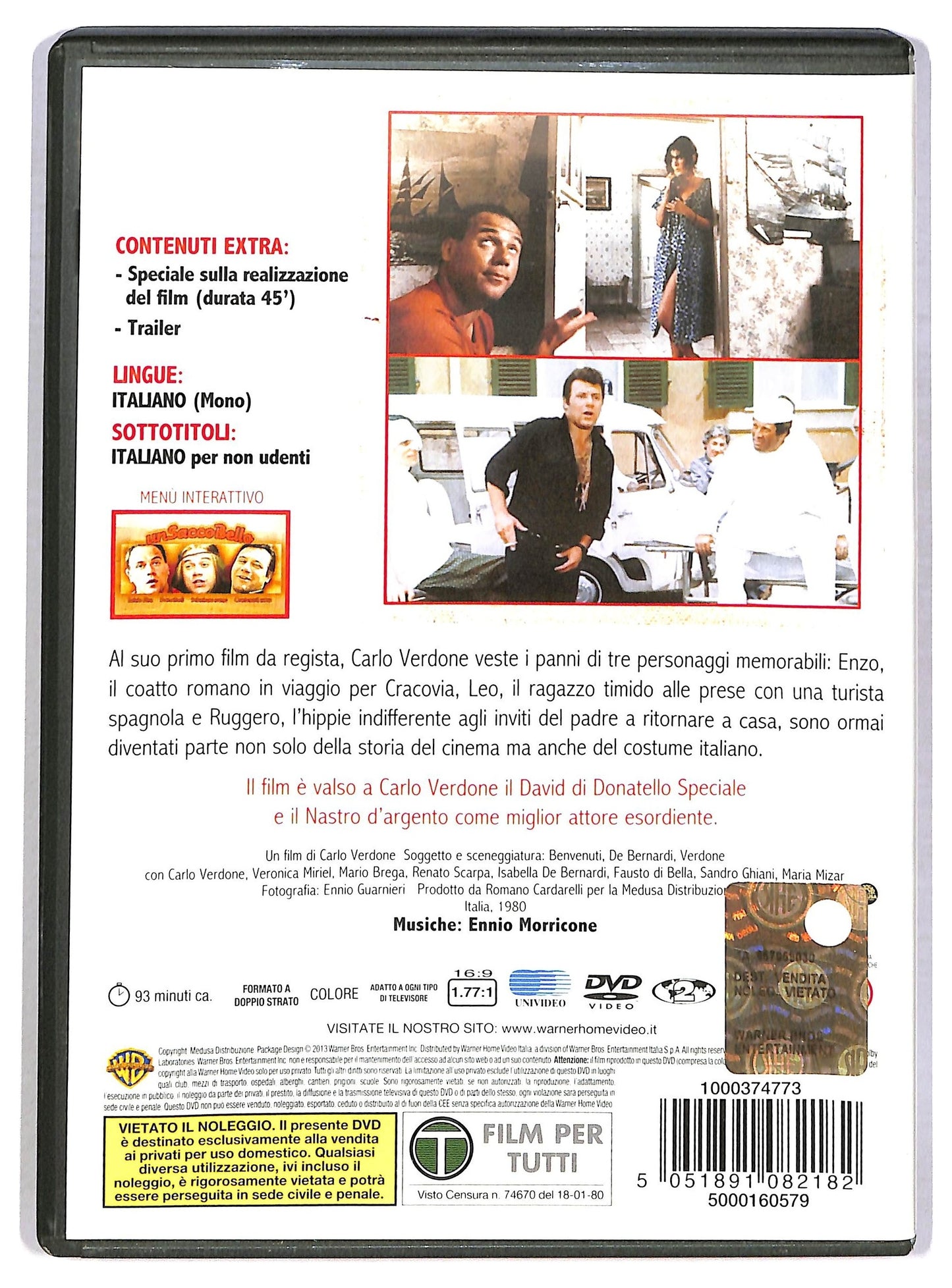 EBOND Un Sacco Bello DVD DB587712