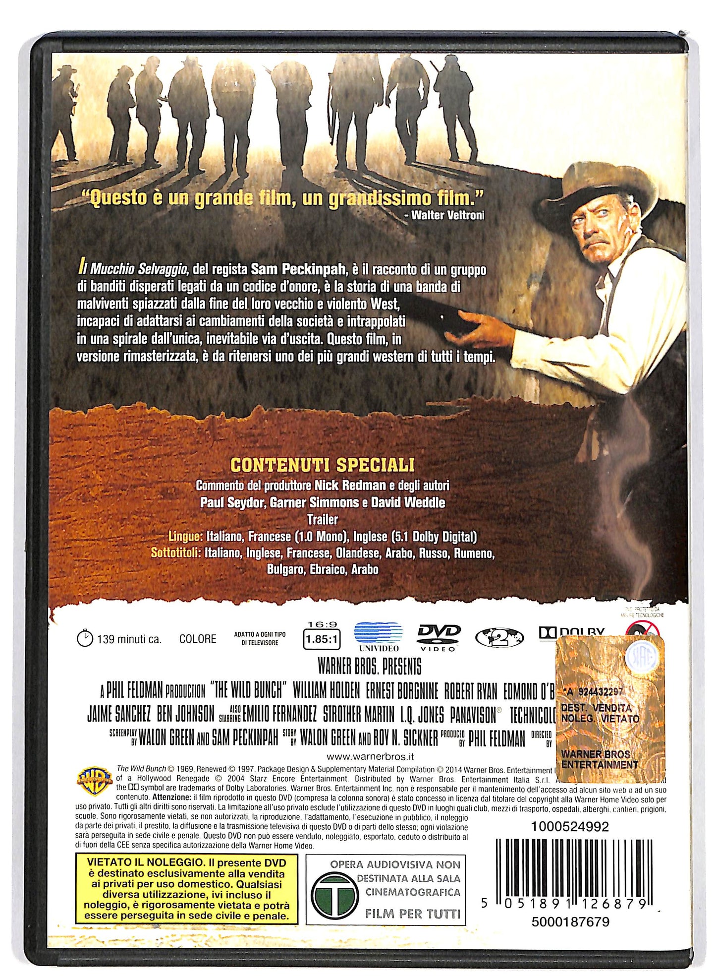 EBOND Il mucchio selvaggio Director's Cut DVD DB587748