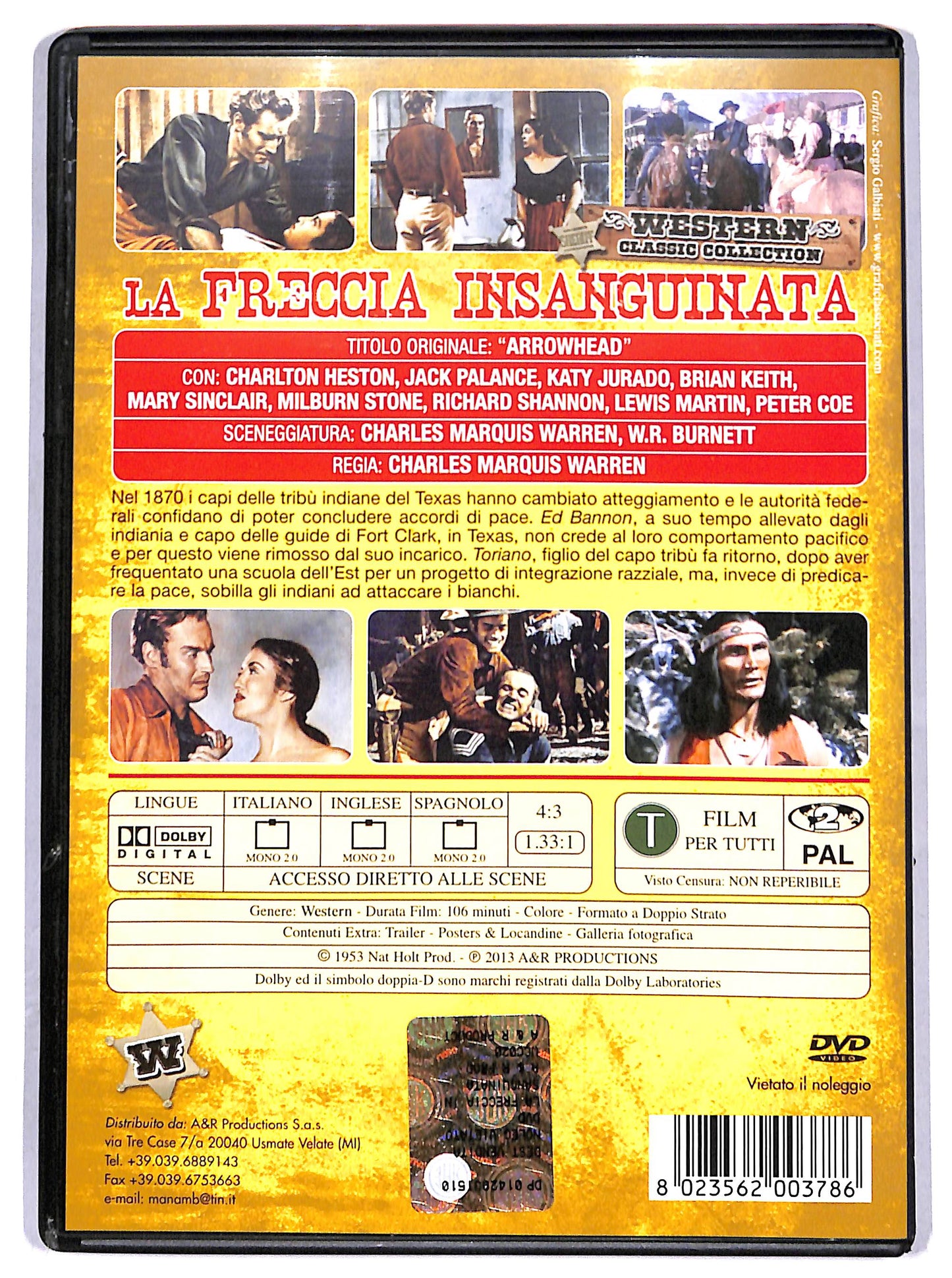 EBOND La freccia insanguinata DVD DB587761