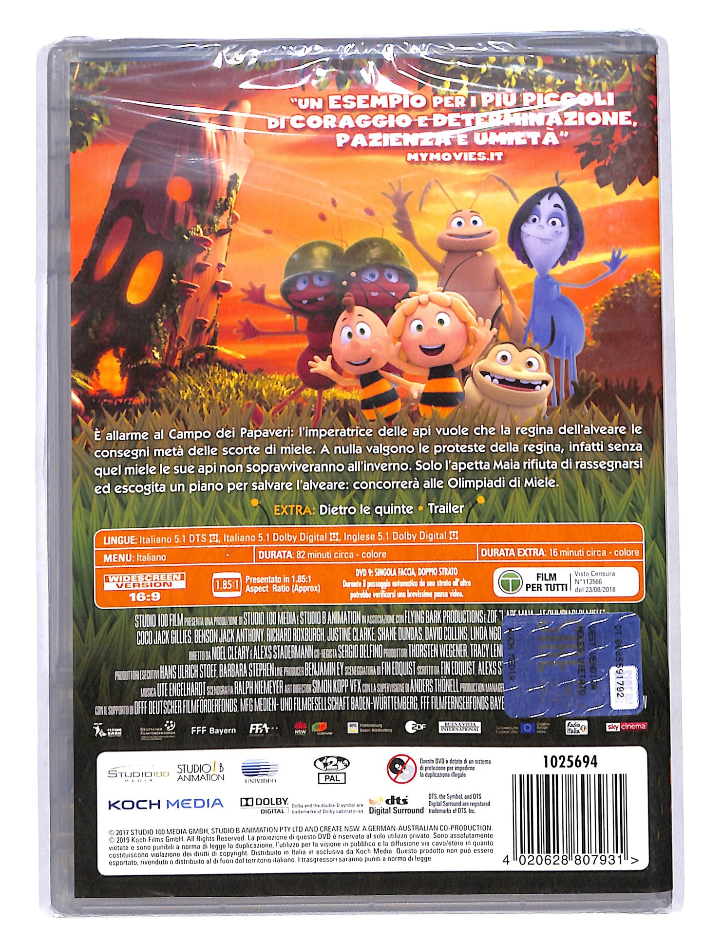 EBOND L' ape Maia Le Olimpiadi di Miele DVD DB587918