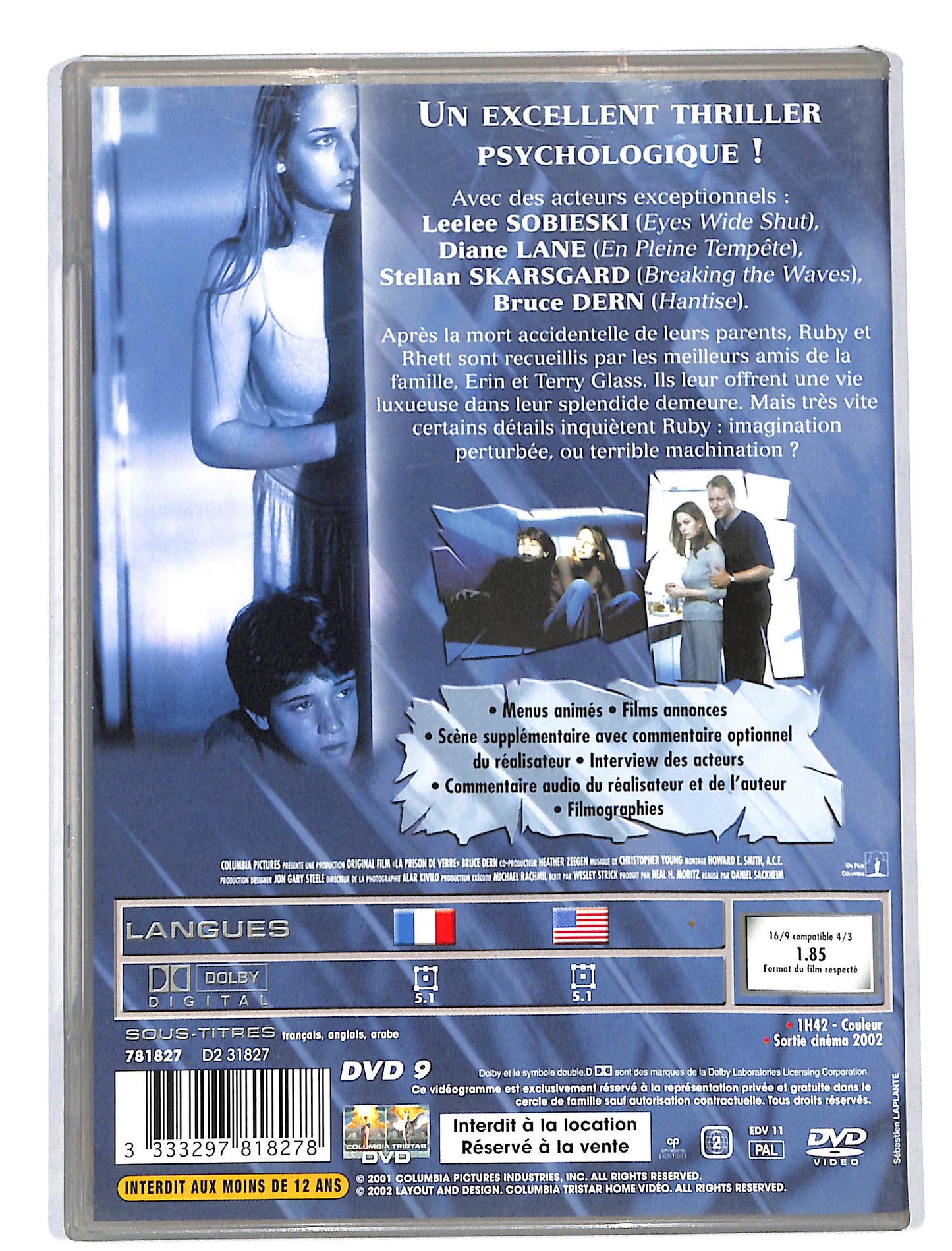 EBOND La Prison De Verre Edizione Francese DVD DB587944