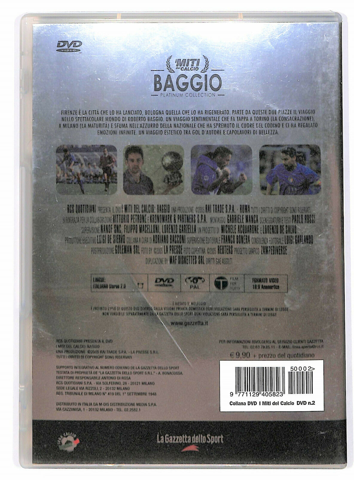 EBOND I Miti Del Calcio - Platinum Collection Baggio Editoriale DVD DB587952