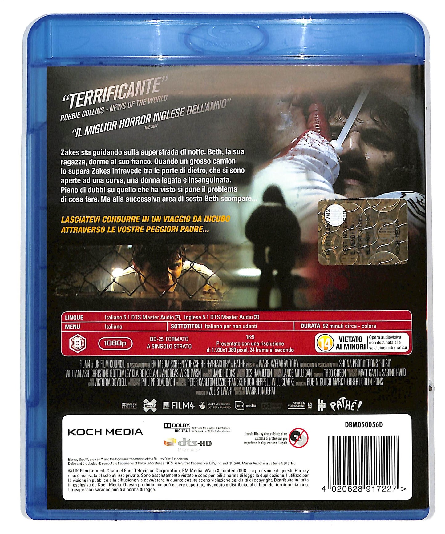EBOND Hush - Panico BLURAY DB588120
