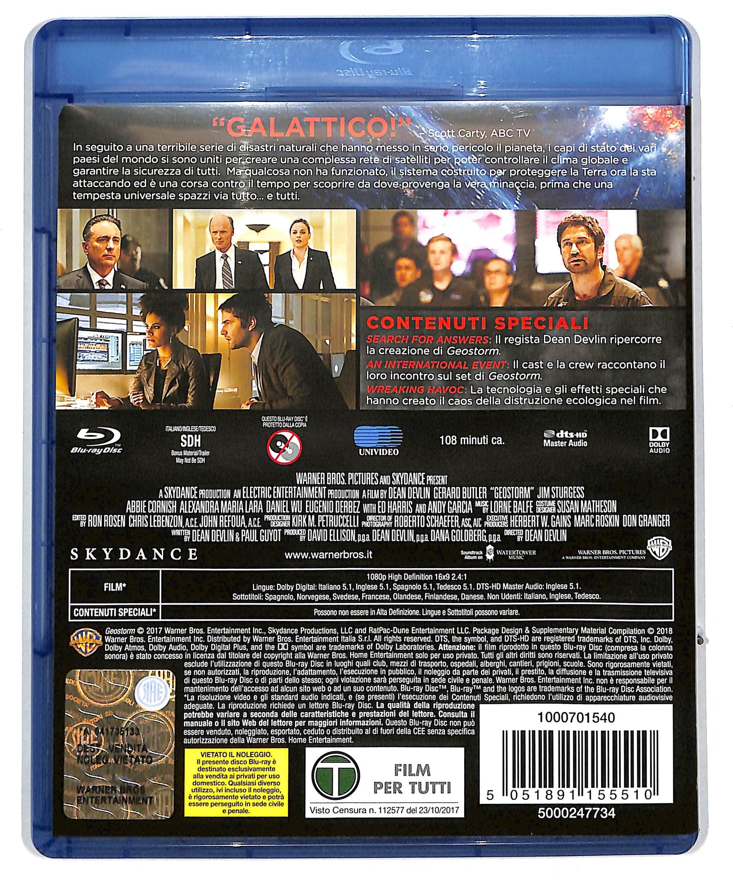EBOND Geostorm BLURAY DB588176