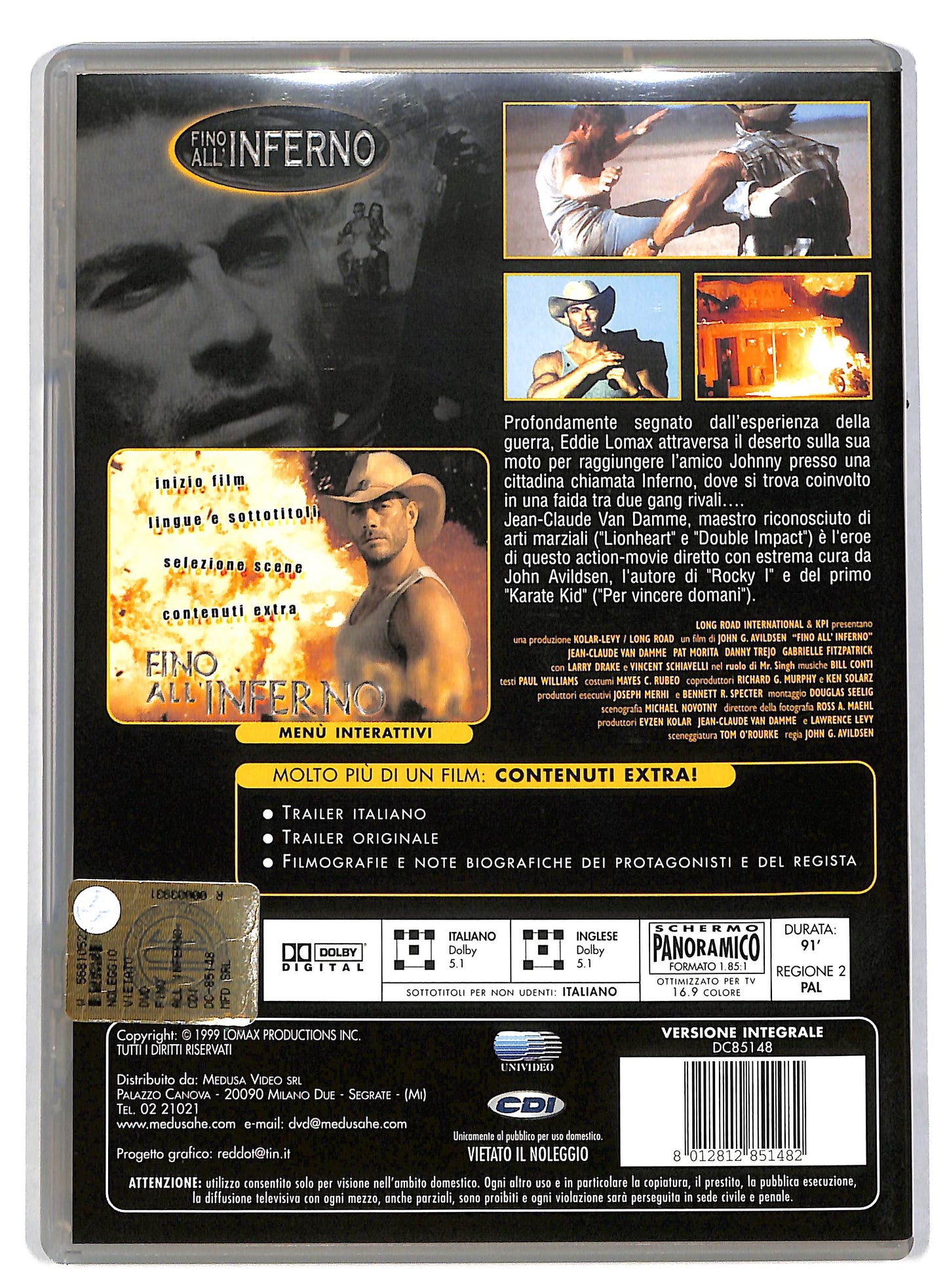 EBOND Fino All'Inferno DVD DB588306