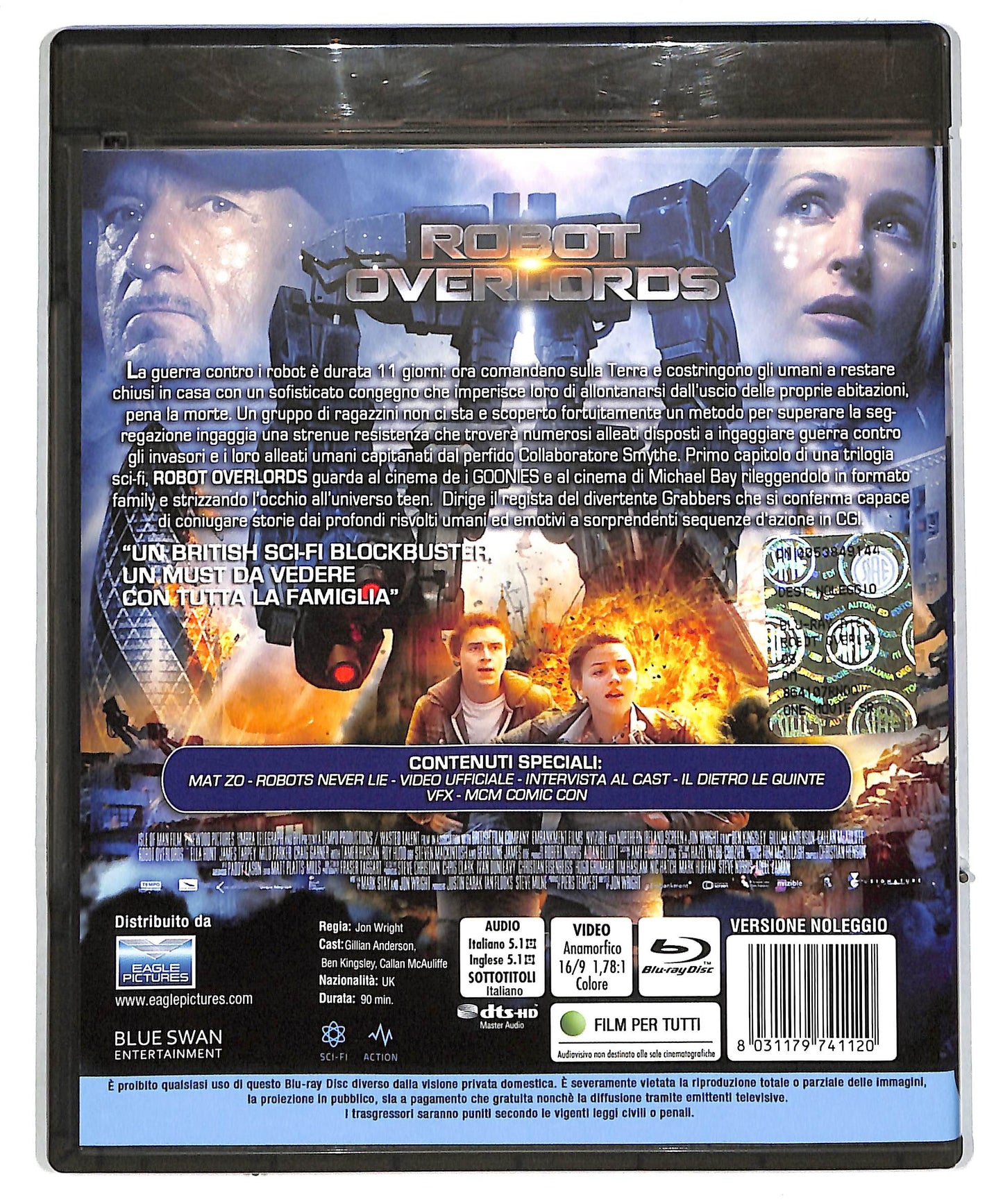 EBOND Robot Overlords BLURAY DB588643