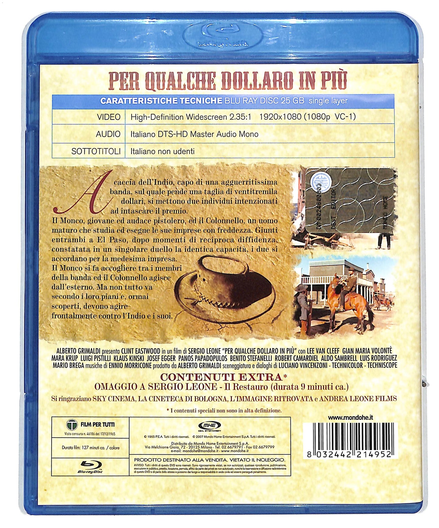 EBOND Per qualche dollaro in piu BLURAY DB588647