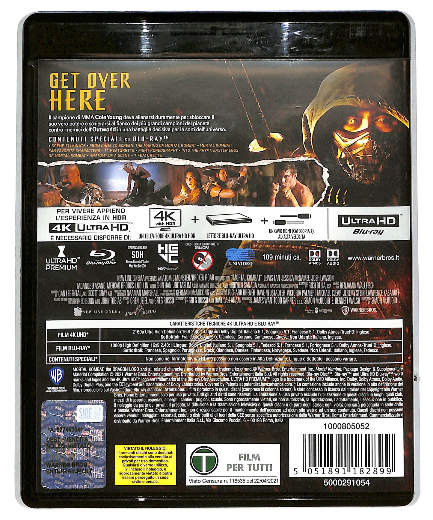 EBOND Mortal Kombat BLURAY DB588655