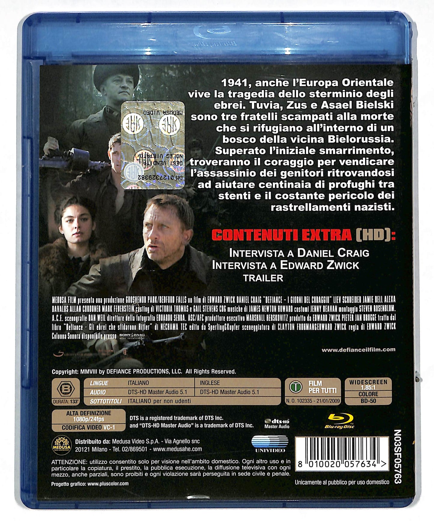 EBOND Defiance - I giorni del coraggio BLURAY DB588850