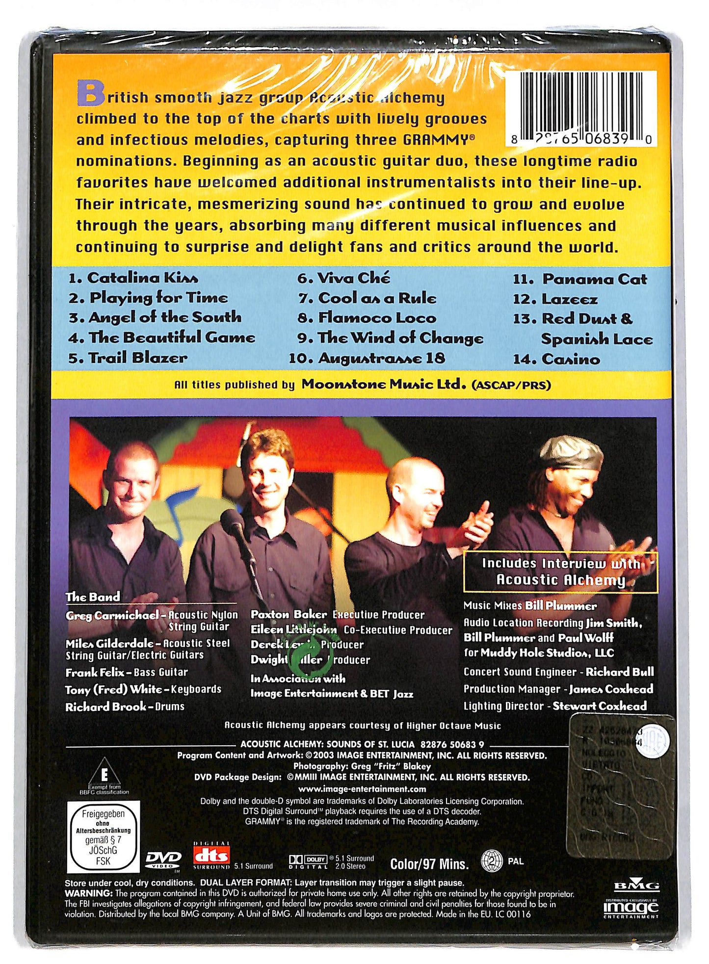 EBOND Acoustic Alchemy - Sounds Of St Lucia DVD DB588875
