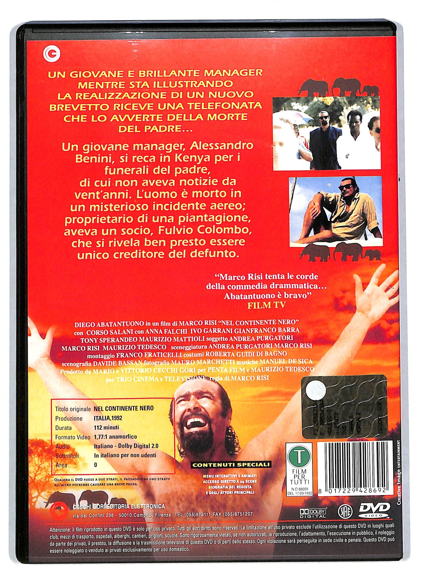 EBOND Nel Continente Nero DVD DB589307