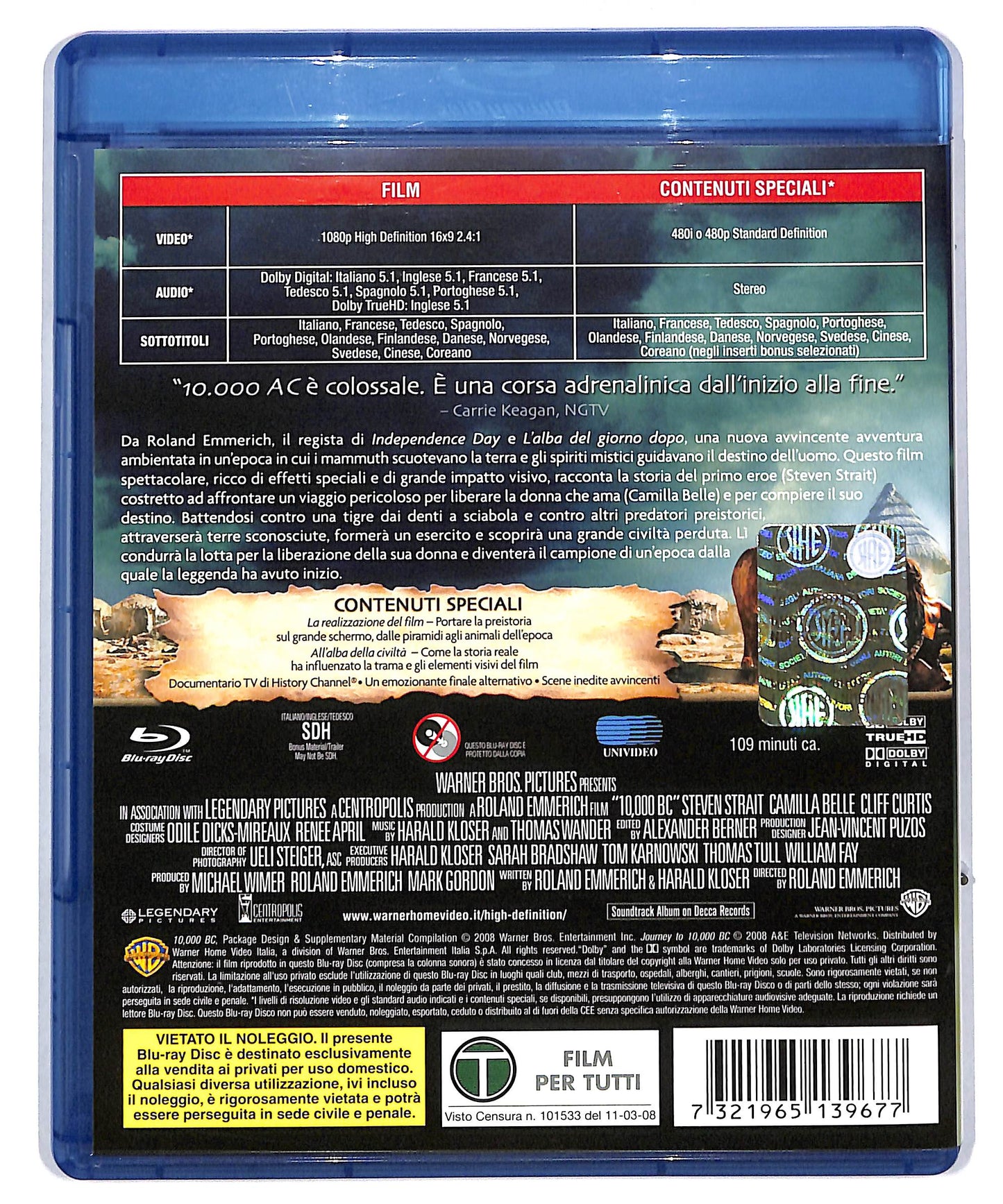 EBOND 10.000 Ac BLURAY DB589418