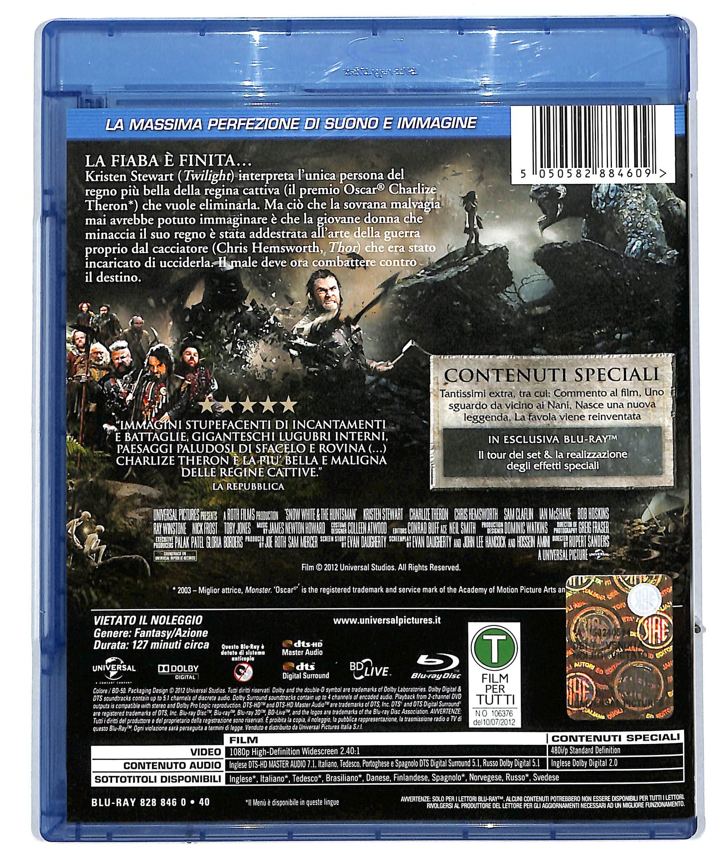 EBOND Biancaneve e il cacciatore BLURAY DB589426