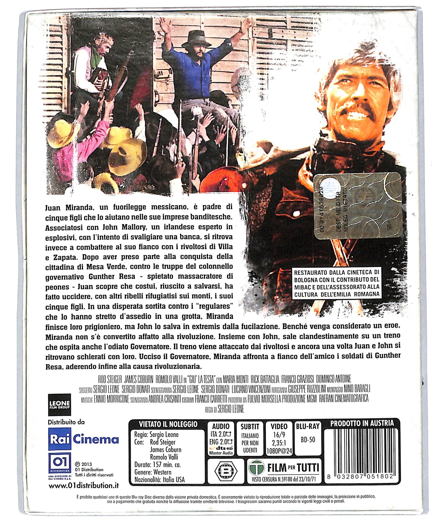 EBOND Giu La Testa DIGIPACK BLURAY DB589474