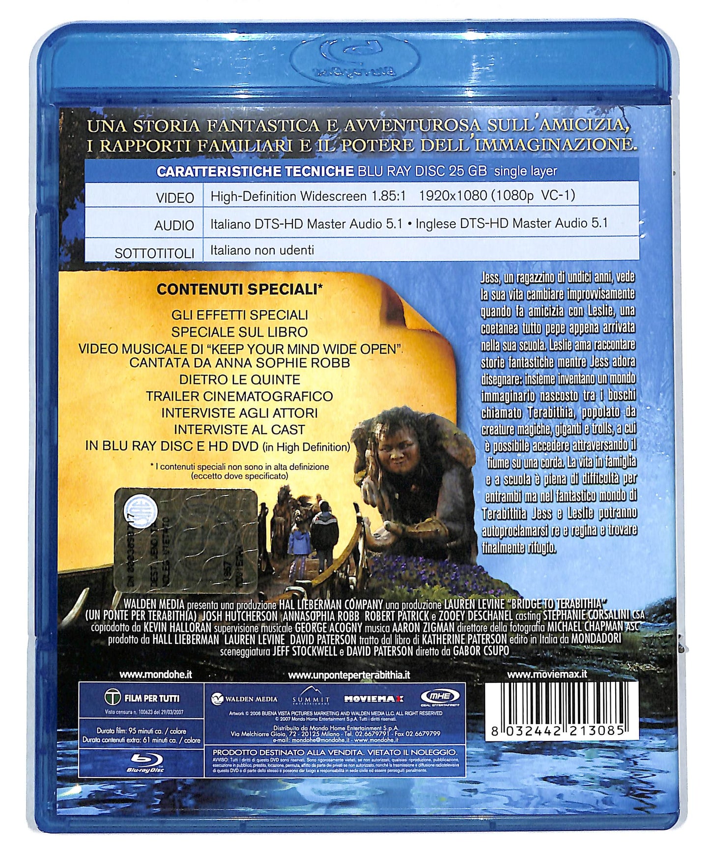 EBOND Un ponte per Terabithia (2007) BLURAY DB590221