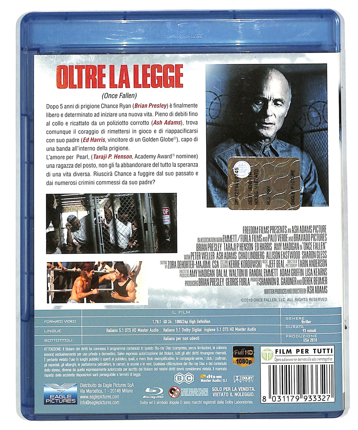 EBOND Oltre la legge BLURAY DB590267