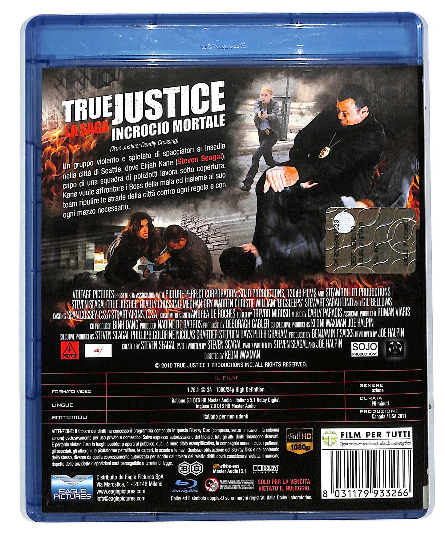 EBOND True justice - Incrocio mortale BLURAY DB590408