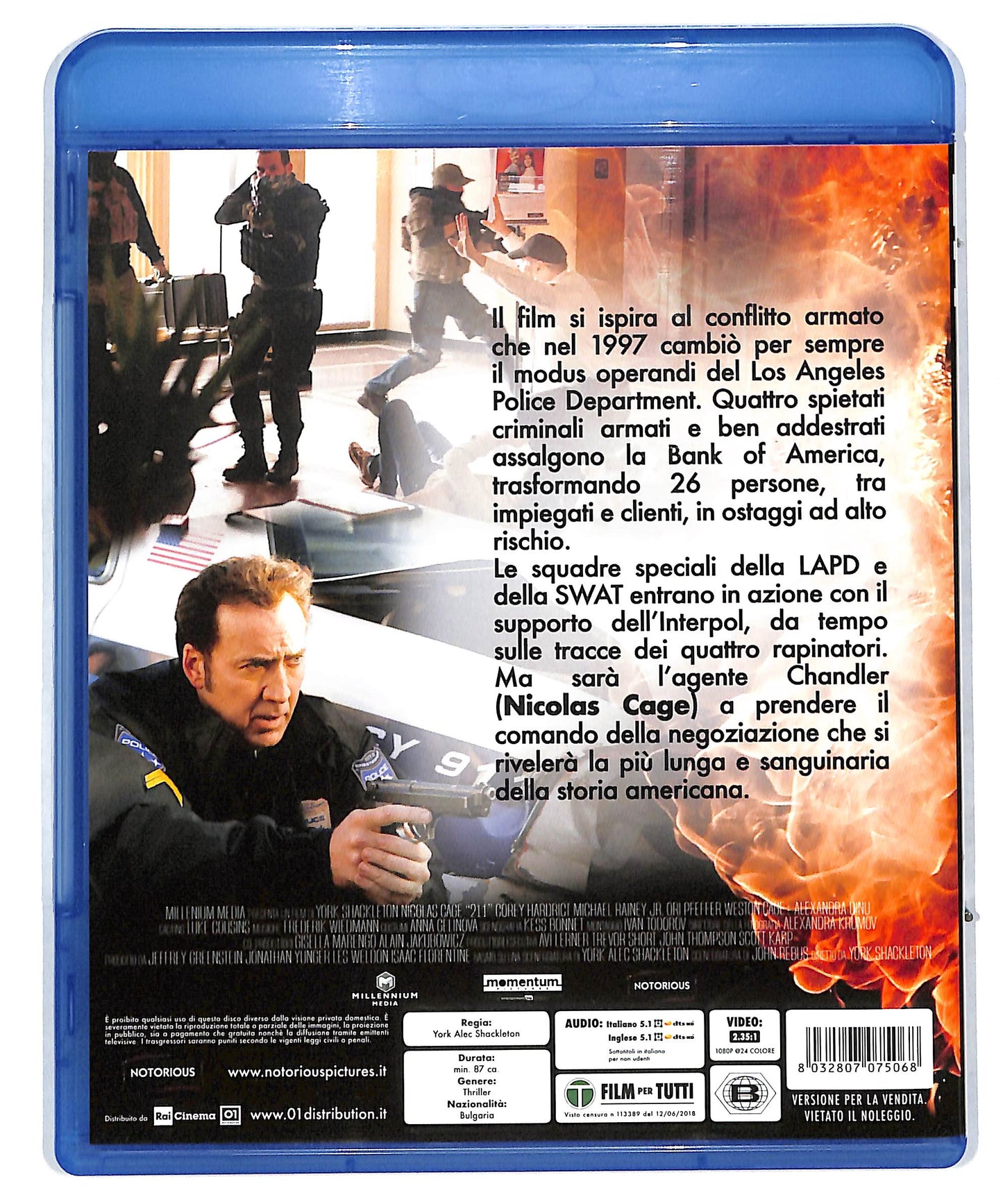 EBOND 211 - Rapina in corso BLURAY DB590426