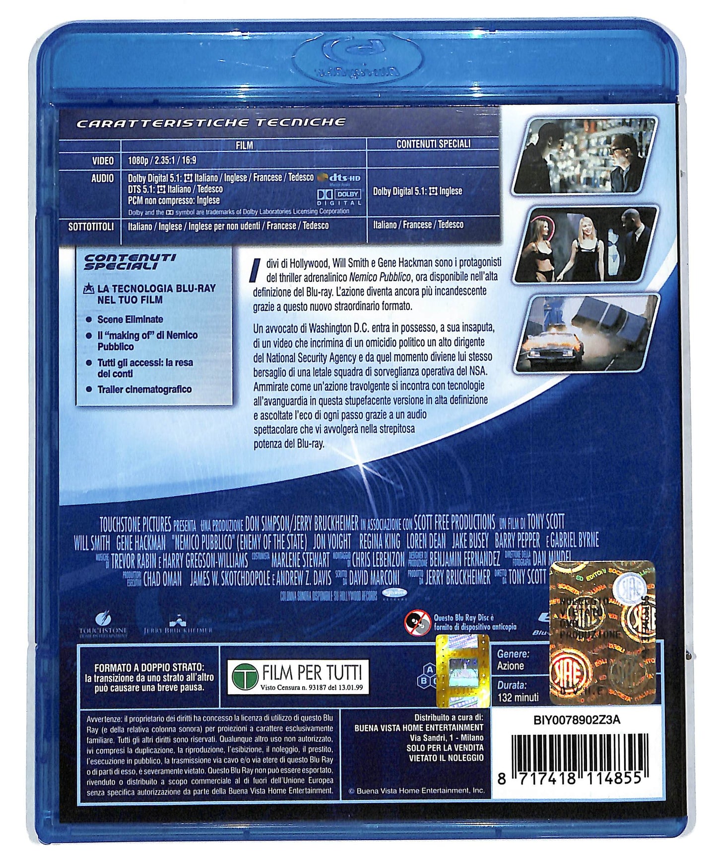 EBOND Nemico Pubblico BLURAY DB590482