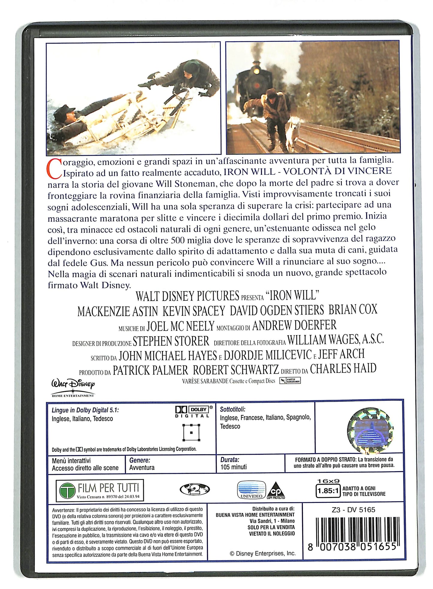 EBOND Iron Will - Volonta di vincere DVD DB590634